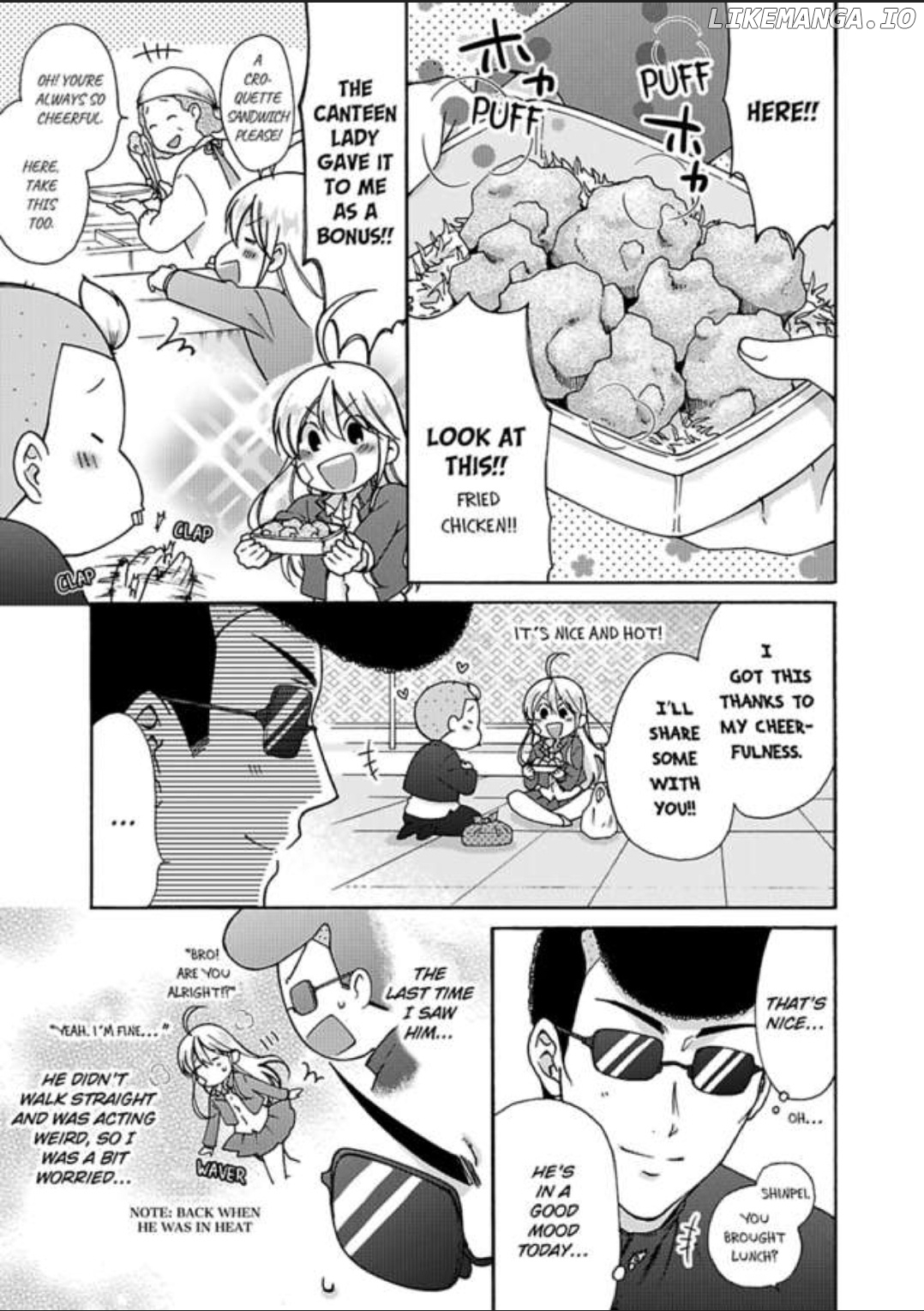 Nyotaika Yankee Gakuen ☆ Ore no Hajimete, Nerawaretemasu. chapter 22 - page 1