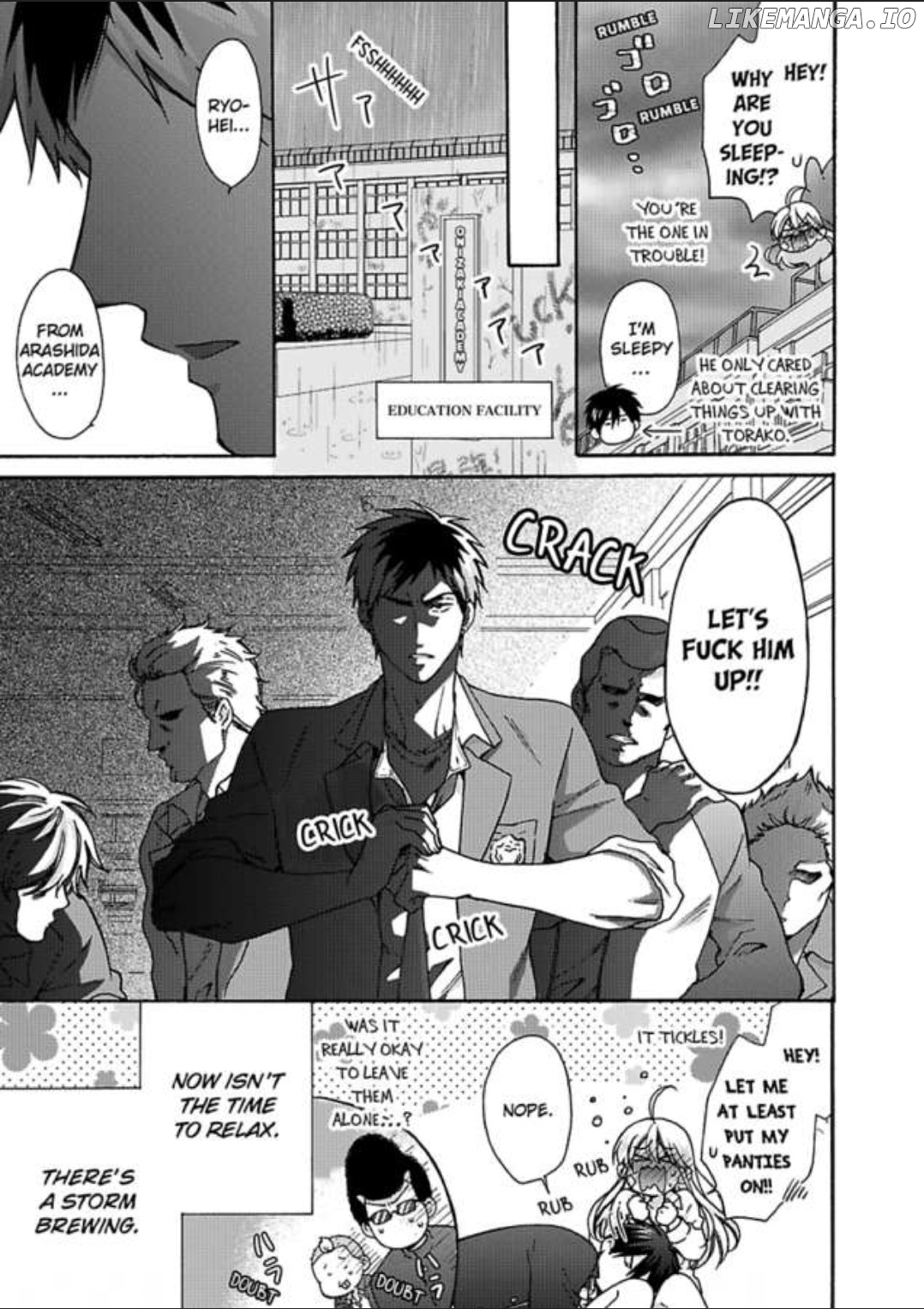 Nyotaika Yankee Gakuen ☆ Ore no Hajimete, Nerawaretemasu. chapter 22 - page 27
