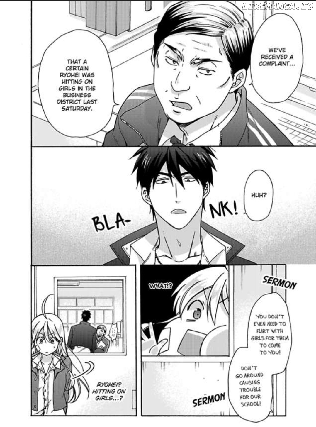 Nyotaika Yankee Gakuen ☆ Ore no Hajimete, Nerawaretemasu. chapter 22 - page 4