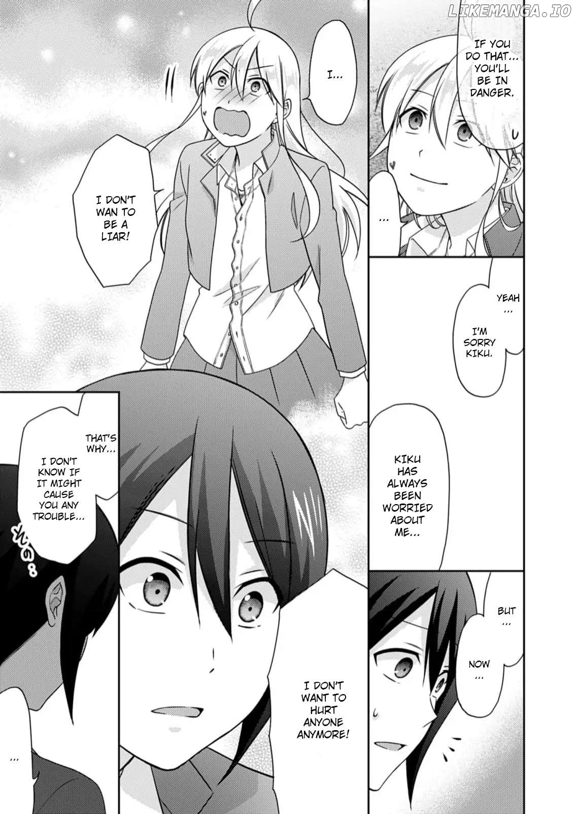 Nyotaika Yankee Gakuen ☆ Ore no Hajimete, Nerawaretemasu. chapter 52 - page 10
