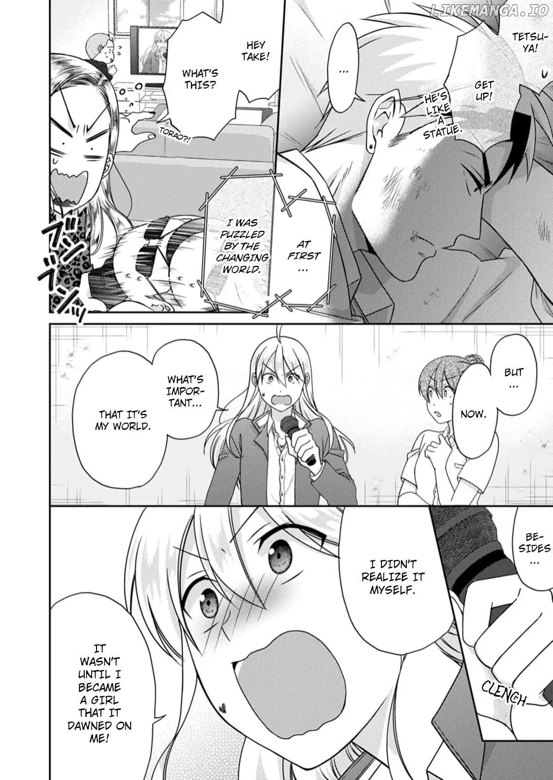 Nyotaika Yankee Gakuen ☆ Ore no Hajimete, Nerawaretemasu. chapter 52 - page 5