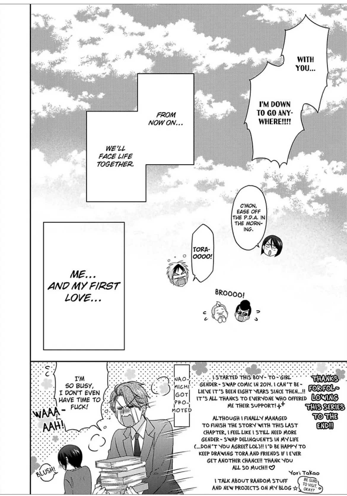 Nyotaika Yankee Gakuen ☆ Ore no Hajimete, Nerawaretemasu. chapter 53 - page 34