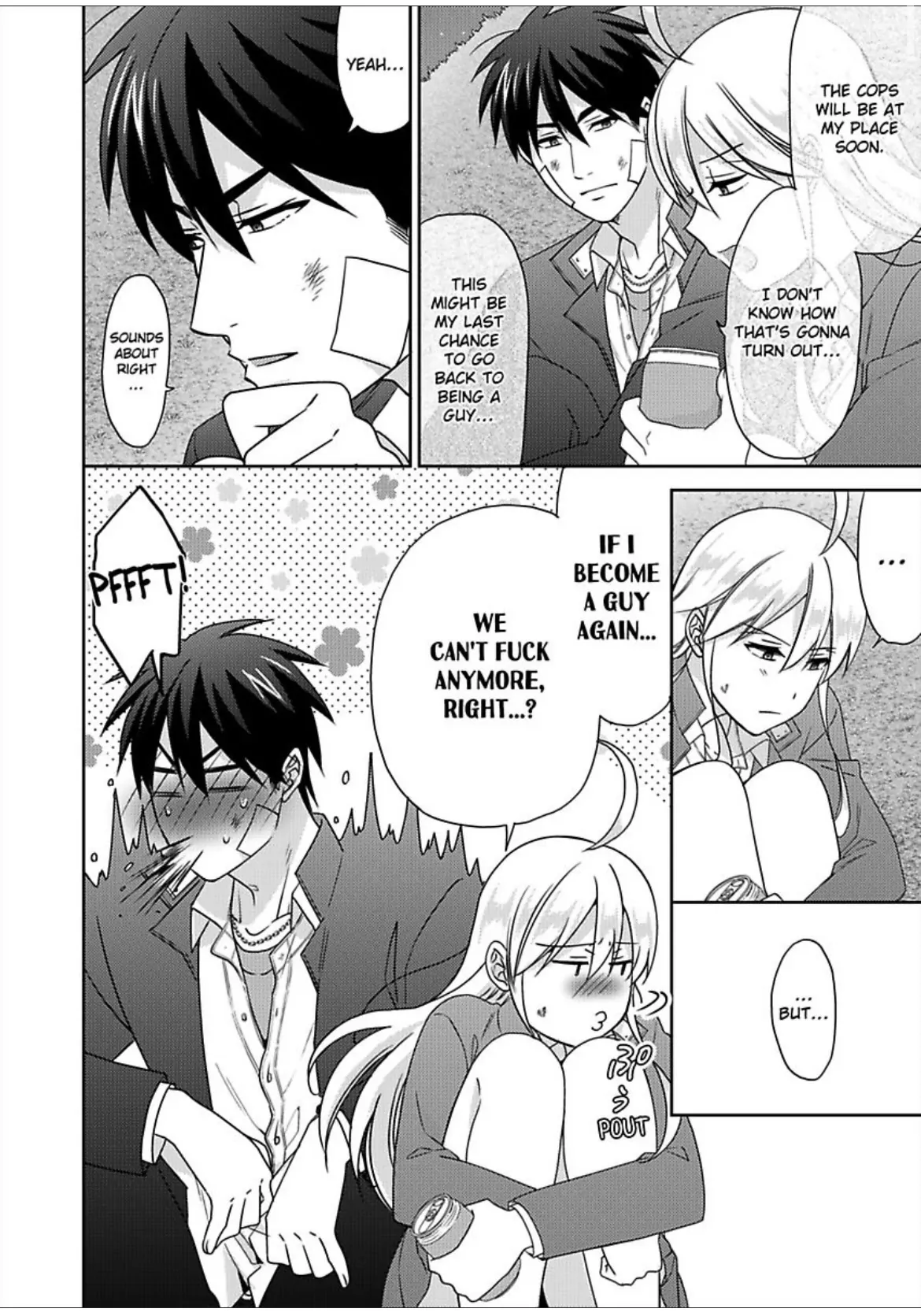Nyotaika Yankee Gakuen ☆ Ore no Hajimete, Nerawaretemasu. chapter 53 - page 4