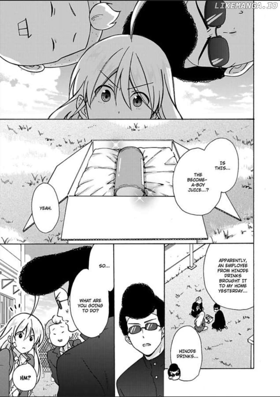 Nyotaika Yankee Gakuen ☆ Ore no Hajimete, Nerawaretemasu. chapter 10 - page 1