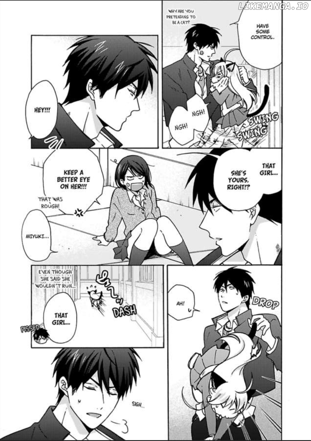 Nyotaika Yankee Gakuen ☆ Ore no Hajimete, Nerawaretemasu. chapter 10 - page 17