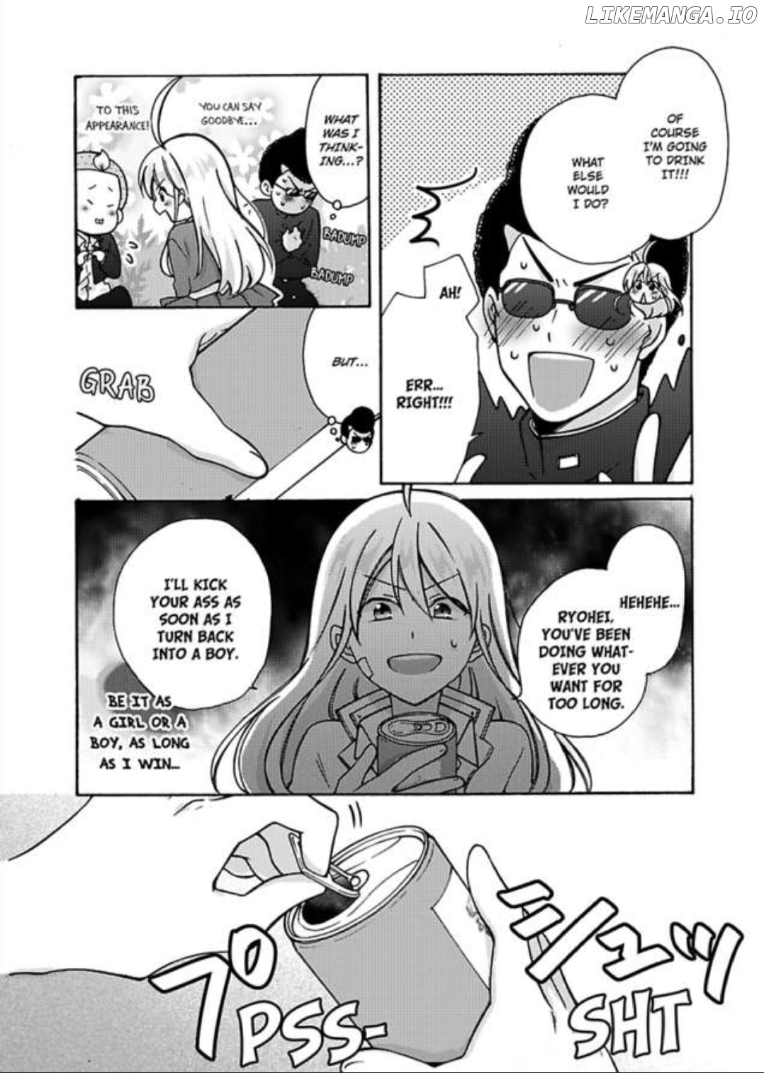 Nyotaika Yankee Gakuen ☆ Ore no Hajimete, Nerawaretemasu. chapter 10 - page 2