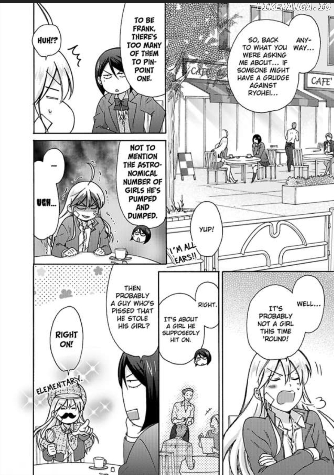 Nyotaika Yankee Gakuen ☆ Ore no Hajimete, Nerawaretemasu. chapter 24 - page 2