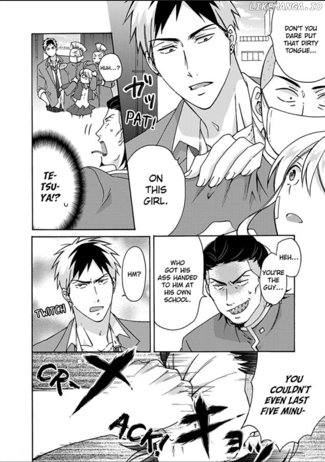 Nyotaika Yankee Gakuen ☆ Ore no Hajimete, Nerawaretemasu. chapter 24 - page 8