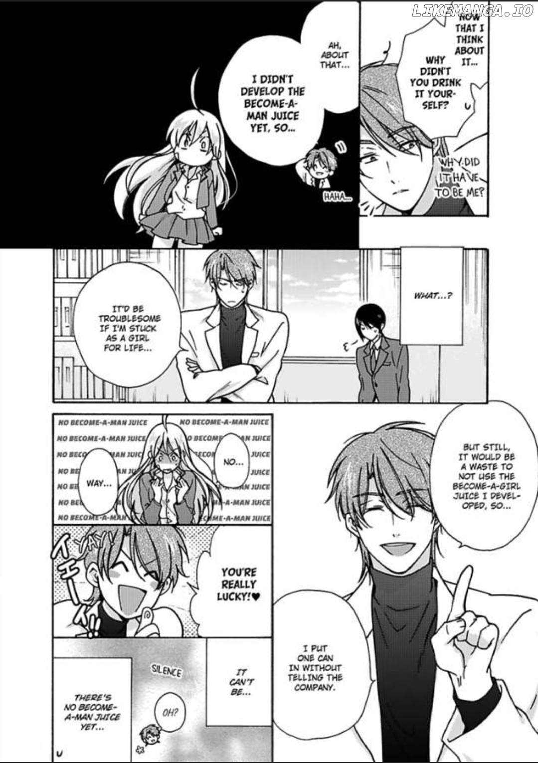 Nyotaika Yankee Gakuen ☆ Ore no Hajimete, Nerawaretemasu. chapter 11 - page 16