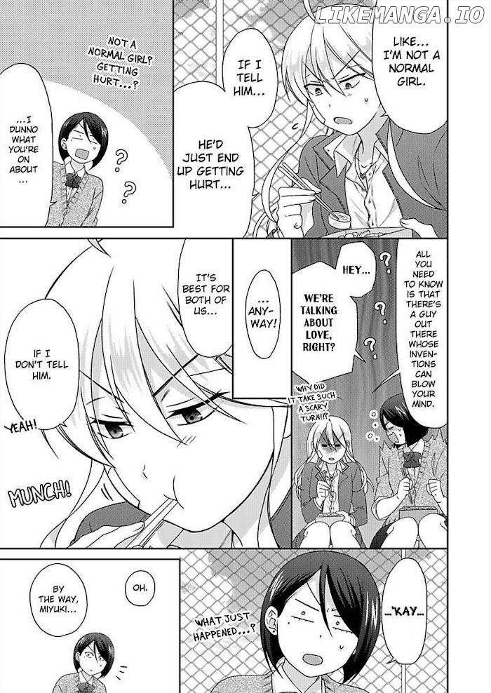 Nyotaika Yankee Gakuen ☆ Ore no Hajimete, Nerawaretemasu. chapter 42 - page 7