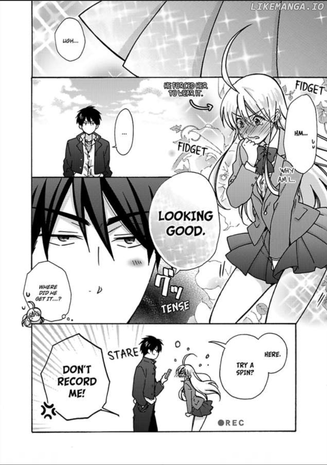 Nyotaika Yankee Gakuen ☆ Ore no Hajimete, Nerawaretemasu. chapter 11.5 - page 3