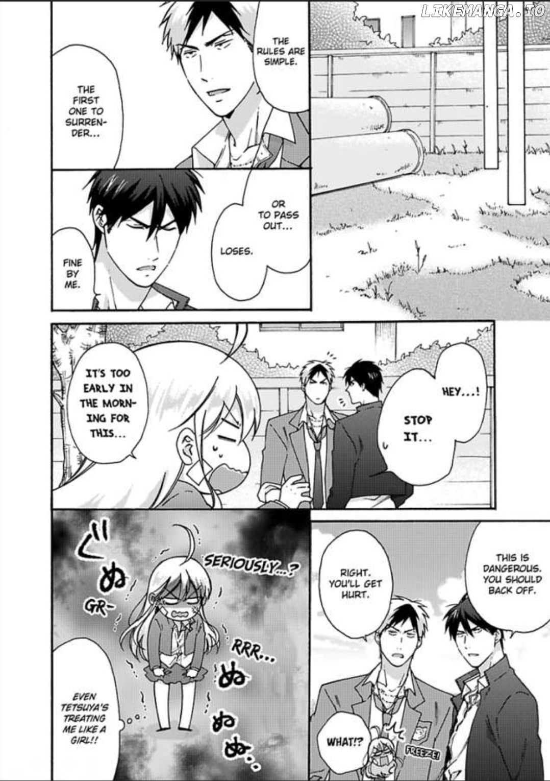 Nyotaika Yankee Gakuen ☆ Ore no Hajimete, Nerawaretemasu. chapter 26 - page 10