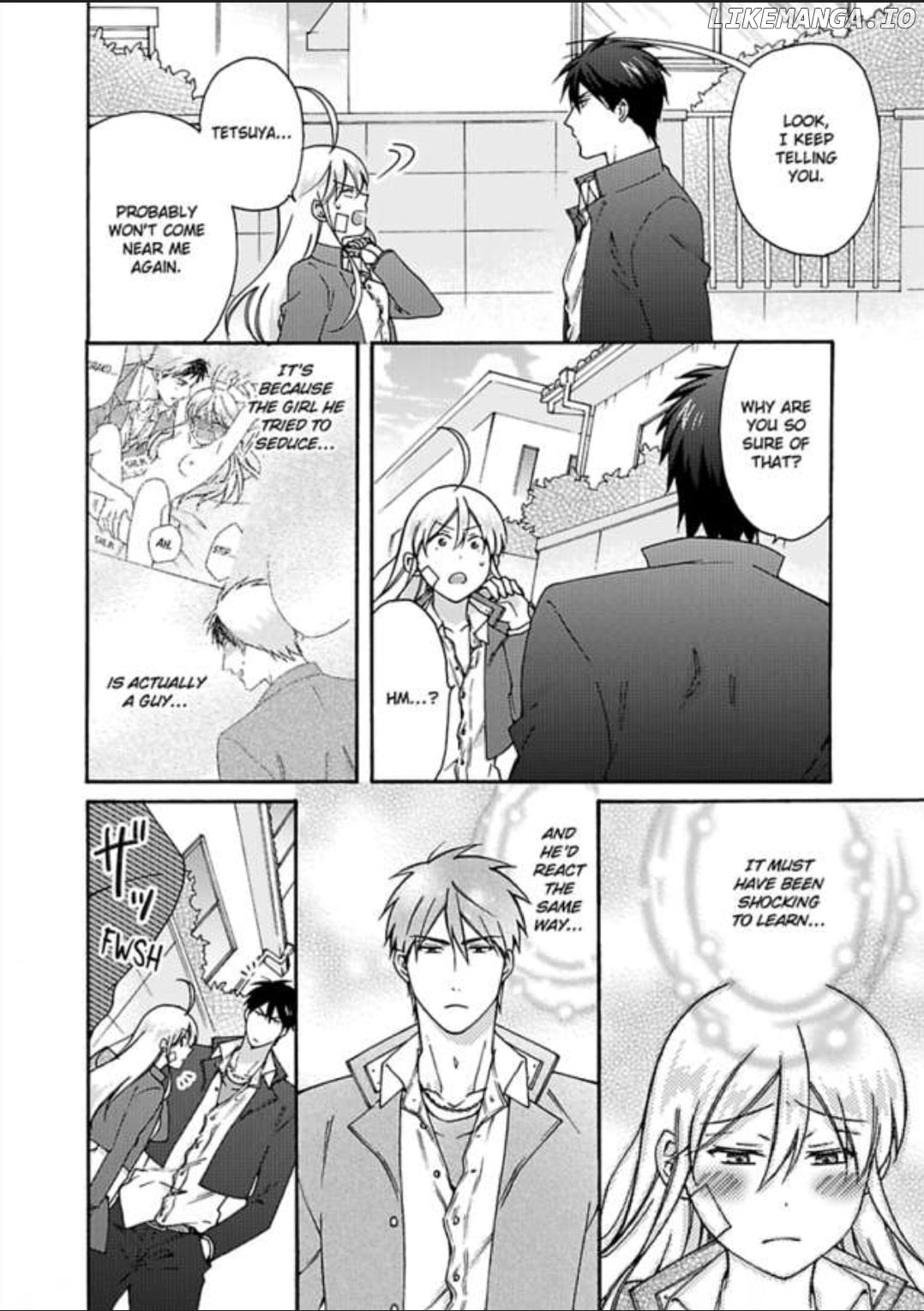 Nyotaika Yankee Gakuen ☆ Ore no Hajimete, Nerawaretemasu. chapter 26 - page 2