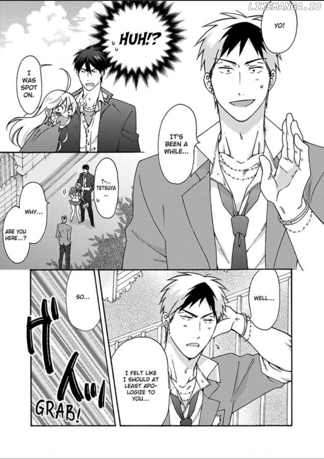 Nyotaika Yankee Gakuen ☆ Ore no Hajimete, Nerawaretemasu. chapter 26 - page 3