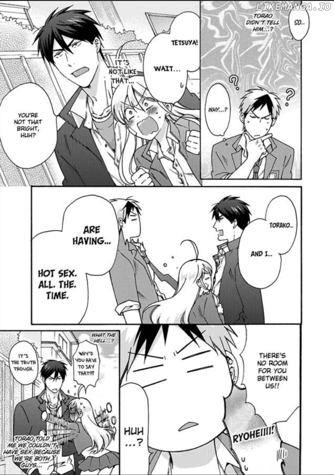 Nyotaika Yankee Gakuen ☆ Ore no Hajimete, Nerawaretemasu. chapter 26 - page 7