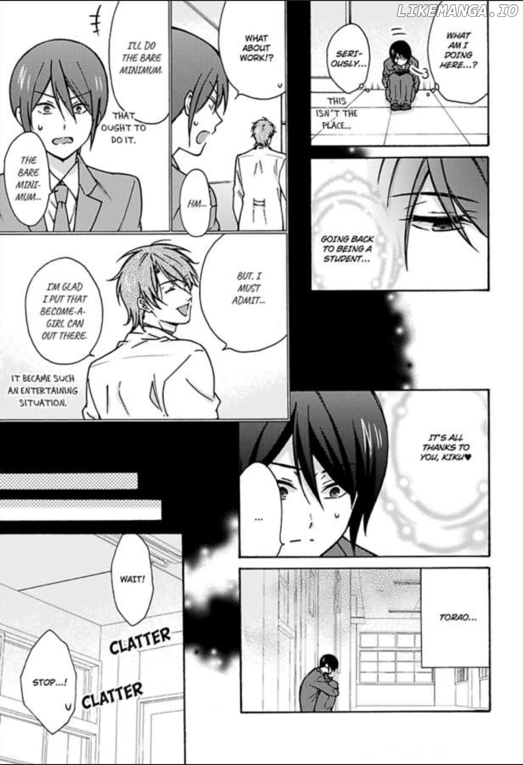 Nyotaika Yankee Gakuen ☆ Ore no Hajimete, Nerawaretemasu. chapter 12 - page 17