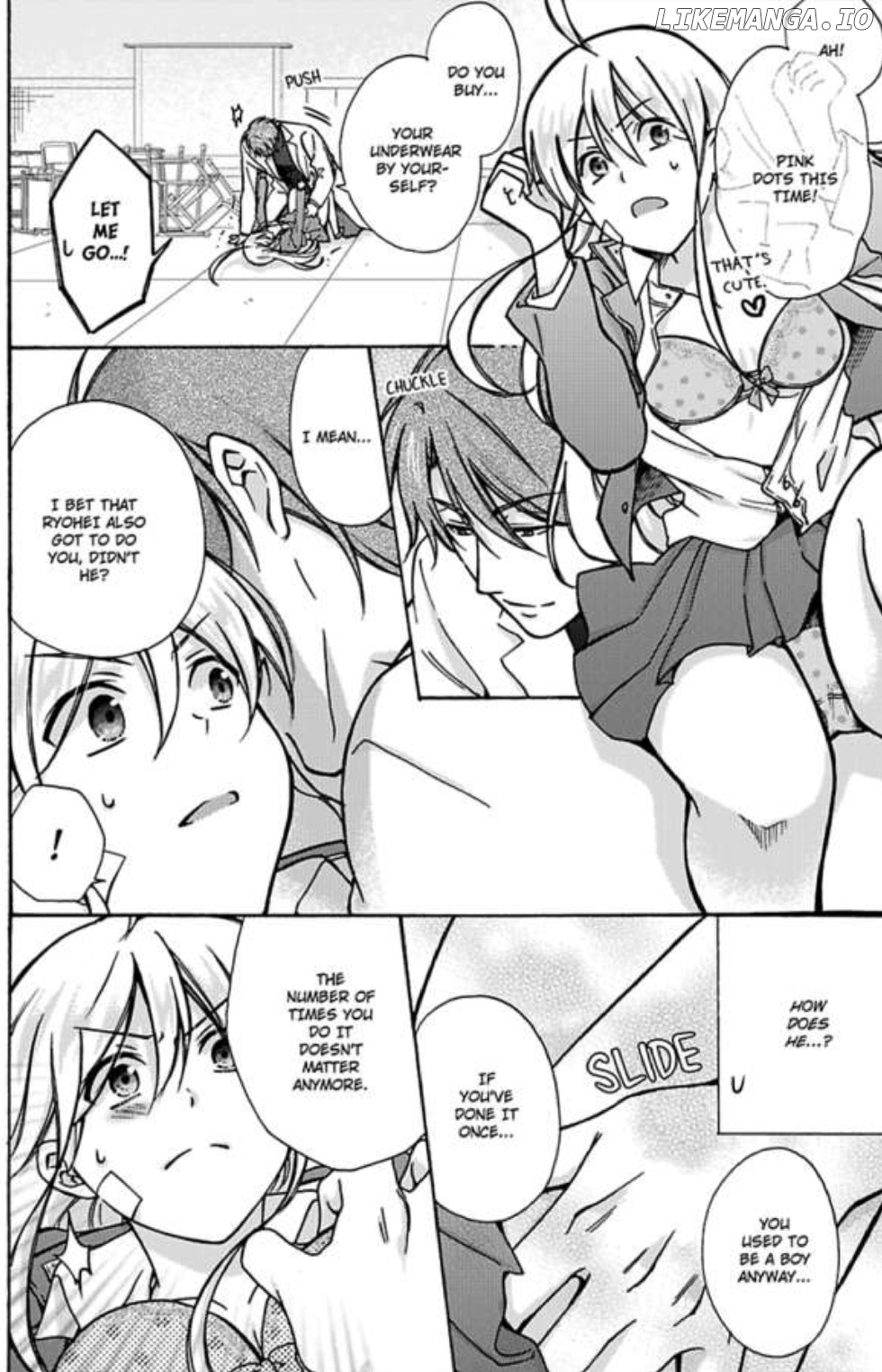 Nyotaika Yankee Gakuen ☆ Ore no Hajimete, Nerawaretemasu. chapter 12 - page 18