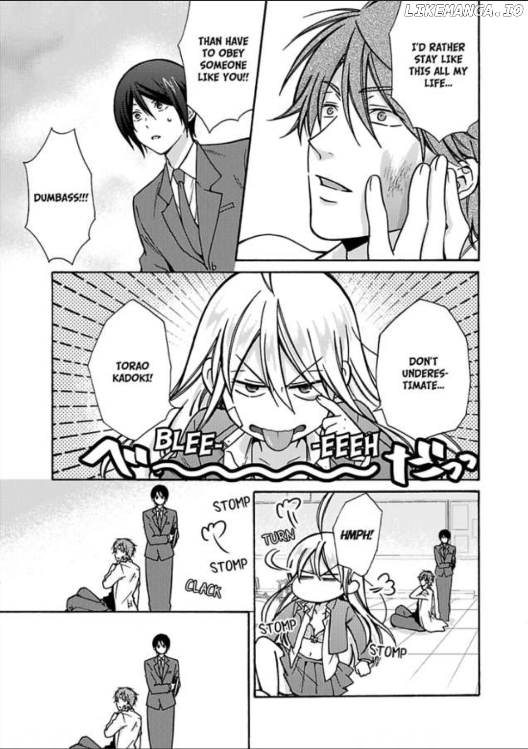 Nyotaika Yankee Gakuen ☆ Ore no Hajimete, Nerawaretemasu. chapter 12 - page 23
