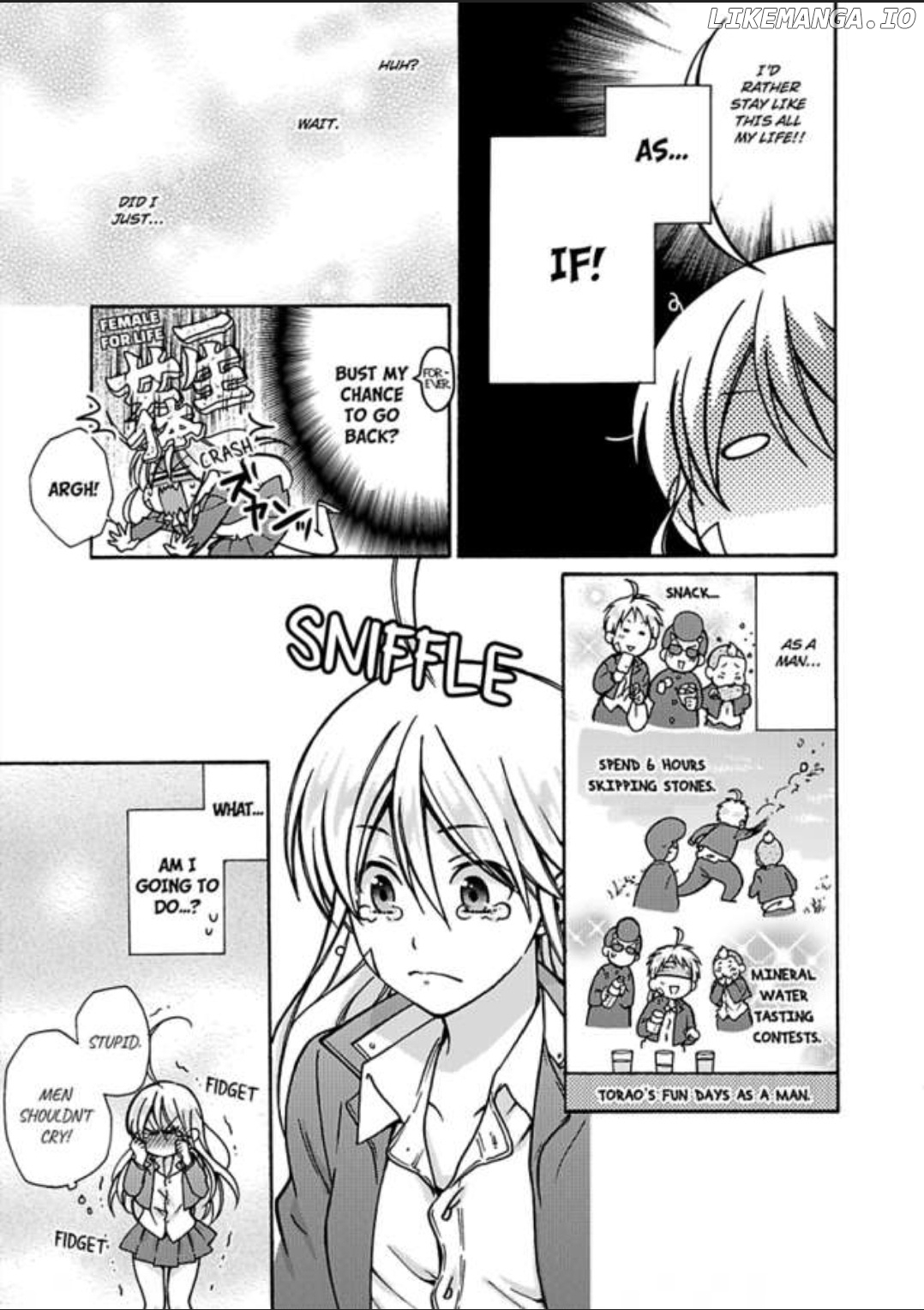 Nyotaika Yankee Gakuen ☆ Ore no Hajimete, Nerawaretemasu. chapter 12 - page 25