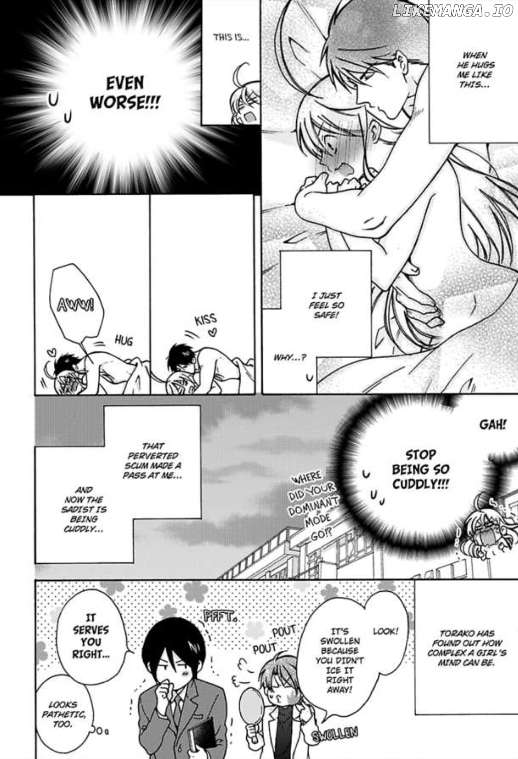 Nyotaika Yankee Gakuen ☆ Ore no Hajimete, Nerawaretemasu. chapter 13 - page 8
