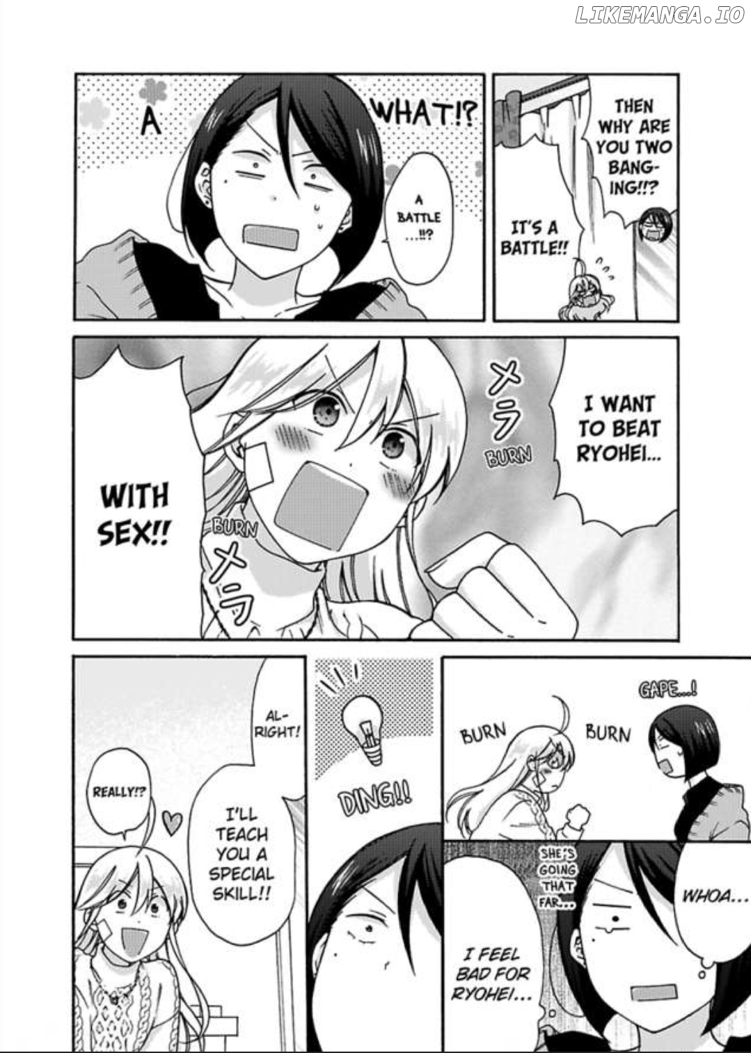 Nyotaika Yankee Gakuen ☆ Ore no Hajimete, Nerawaretemasu. chapter 28 - page 8