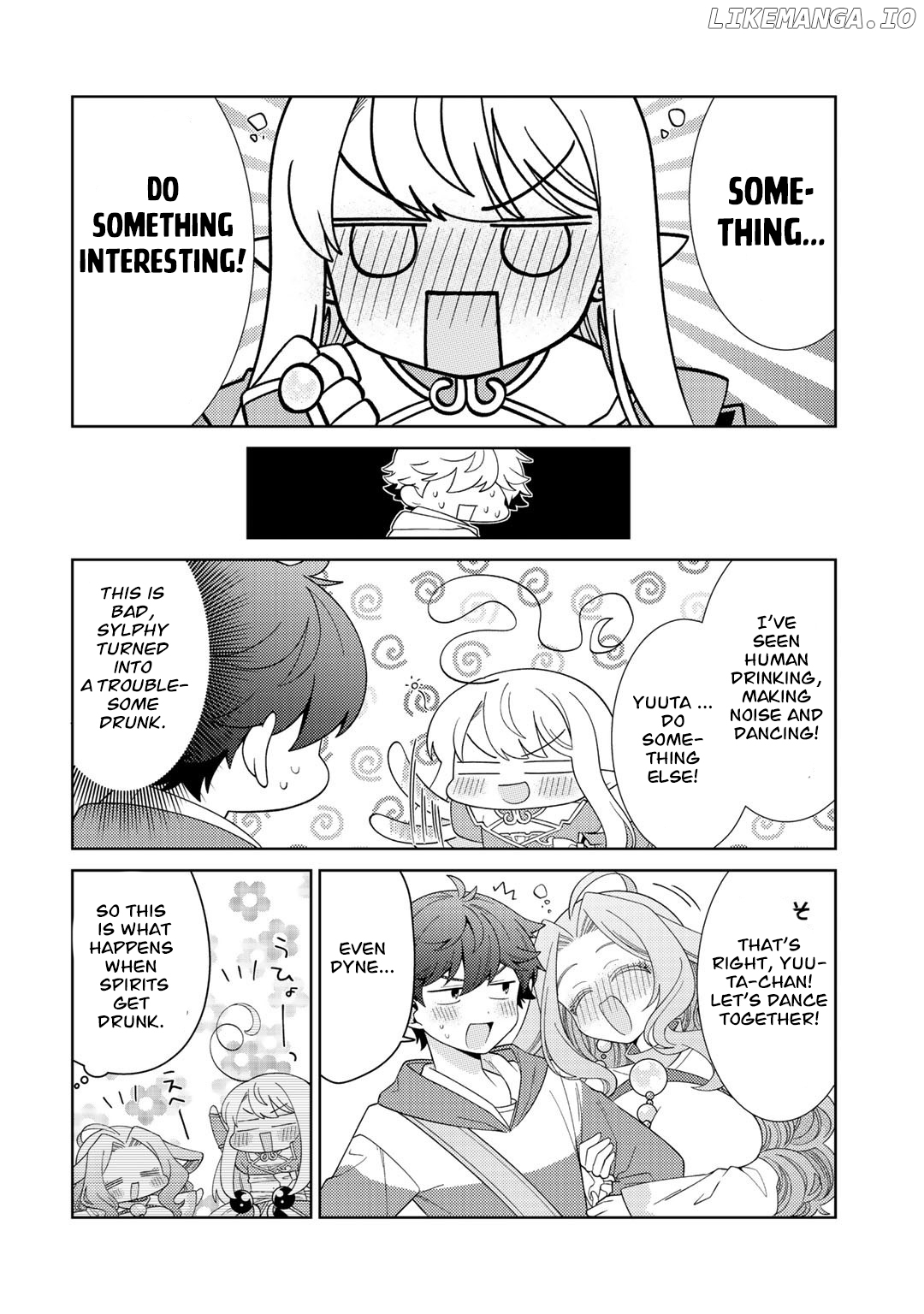 Seirei-Tachi no Rakuen to Risou no Isekai Seikatsu chapter 37 - page 14
