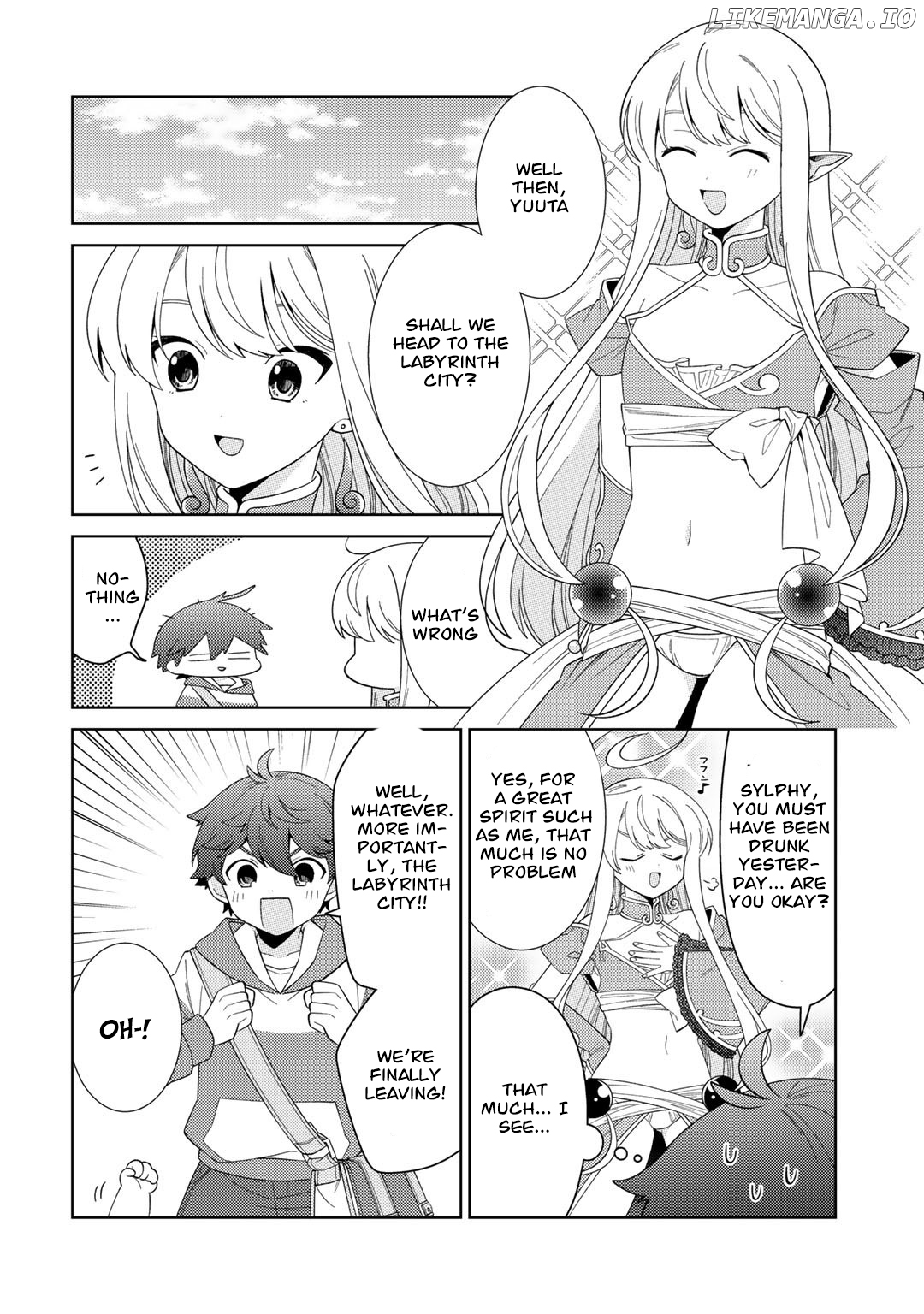 Seirei-Tachi no Rakuen to Risou no Isekai Seikatsu chapter 37 - page 16