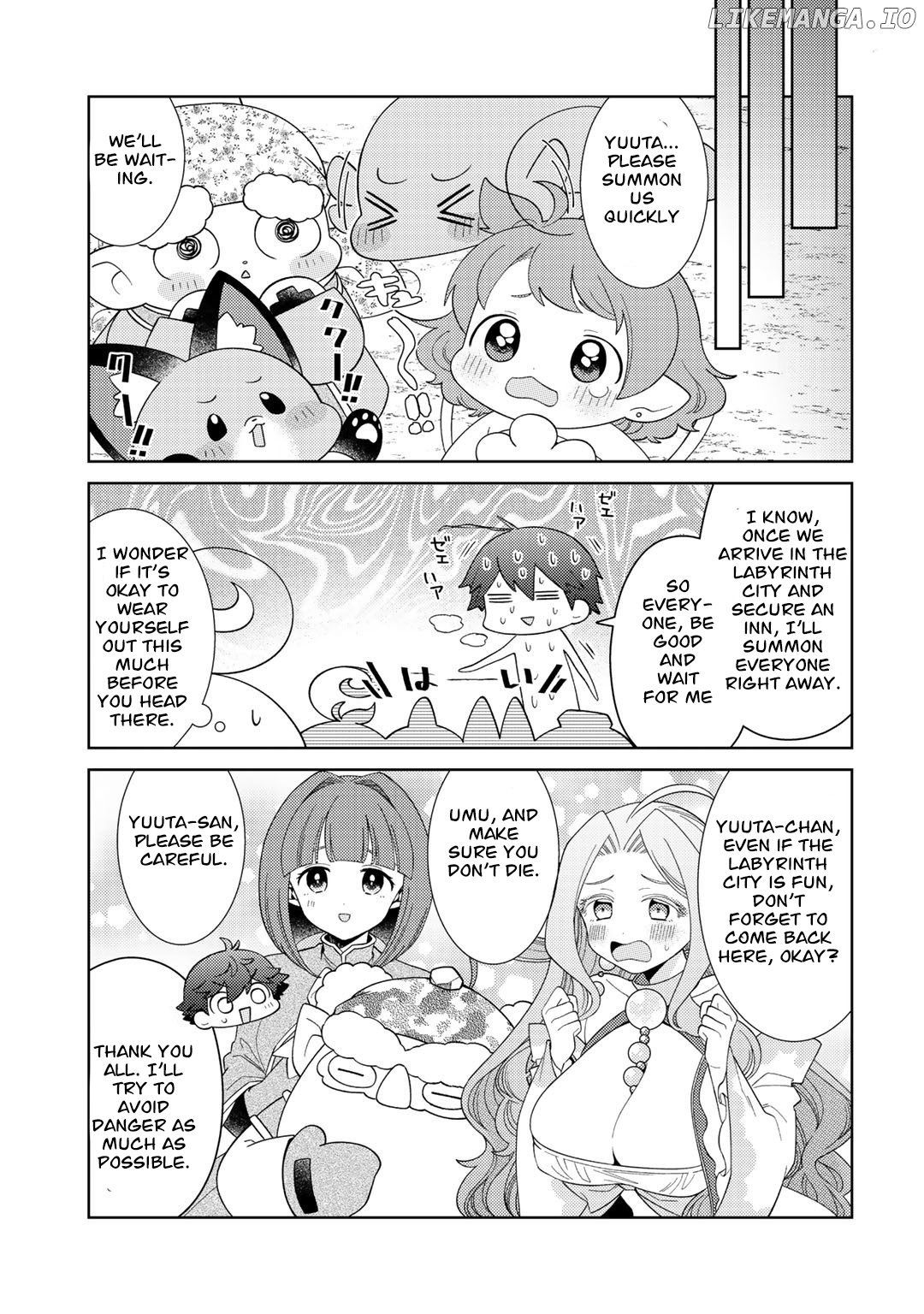 Seirei-Tachi no Rakuen to Risou no Isekai Seikatsu chapter 37 - page 19