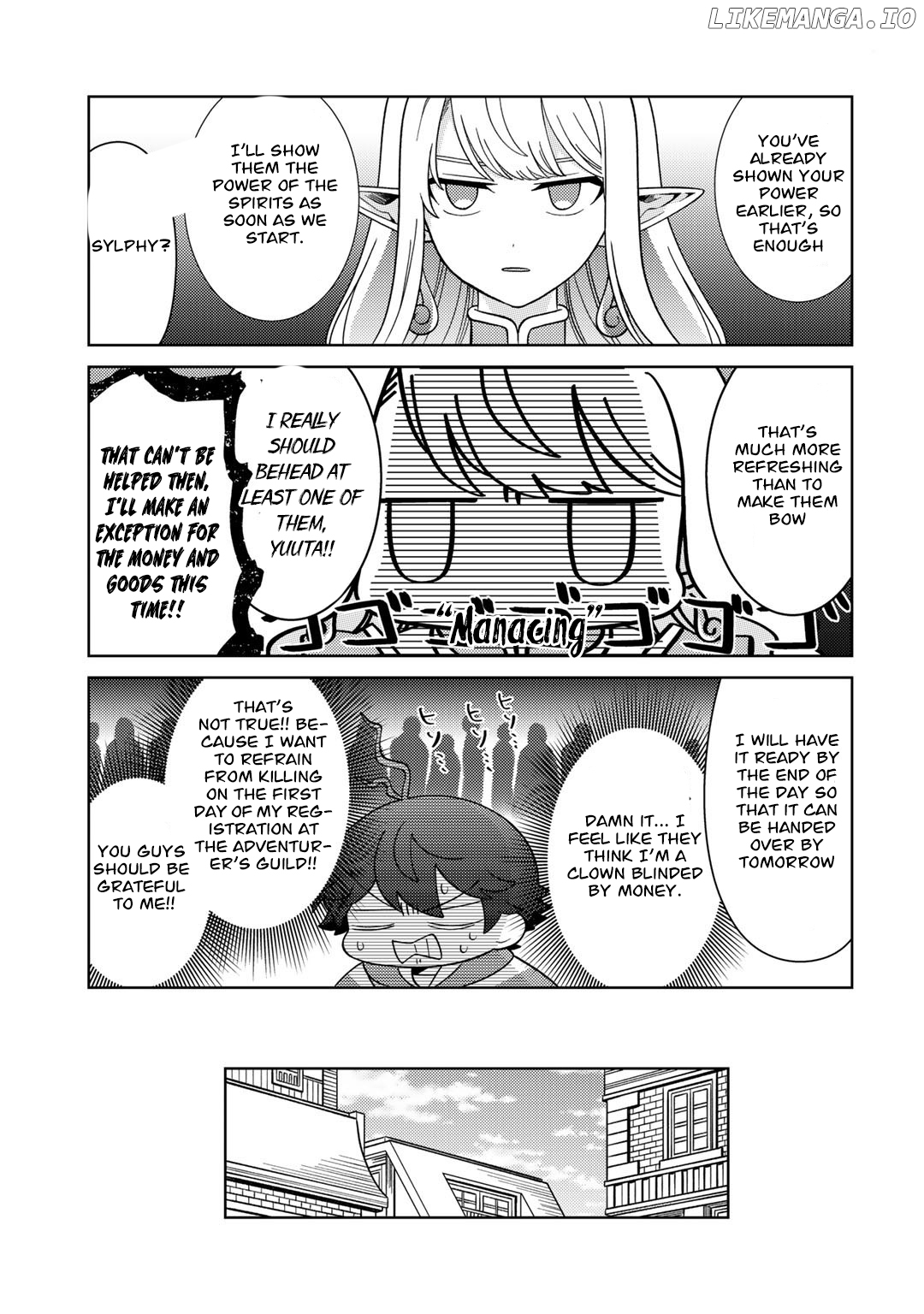 Seirei-Tachi no Rakuen to Risou no Isekai Seikatsu chapter 41 - page 16