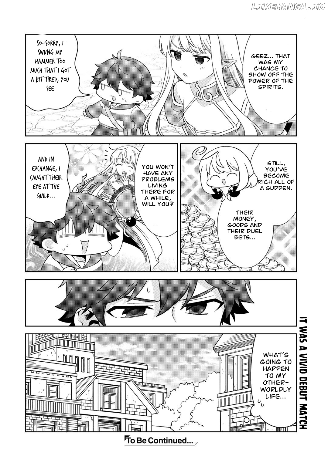 Seirei-Tachi no Rakuen to Risou no Isekai Seikatsu chapter 41 - page 17