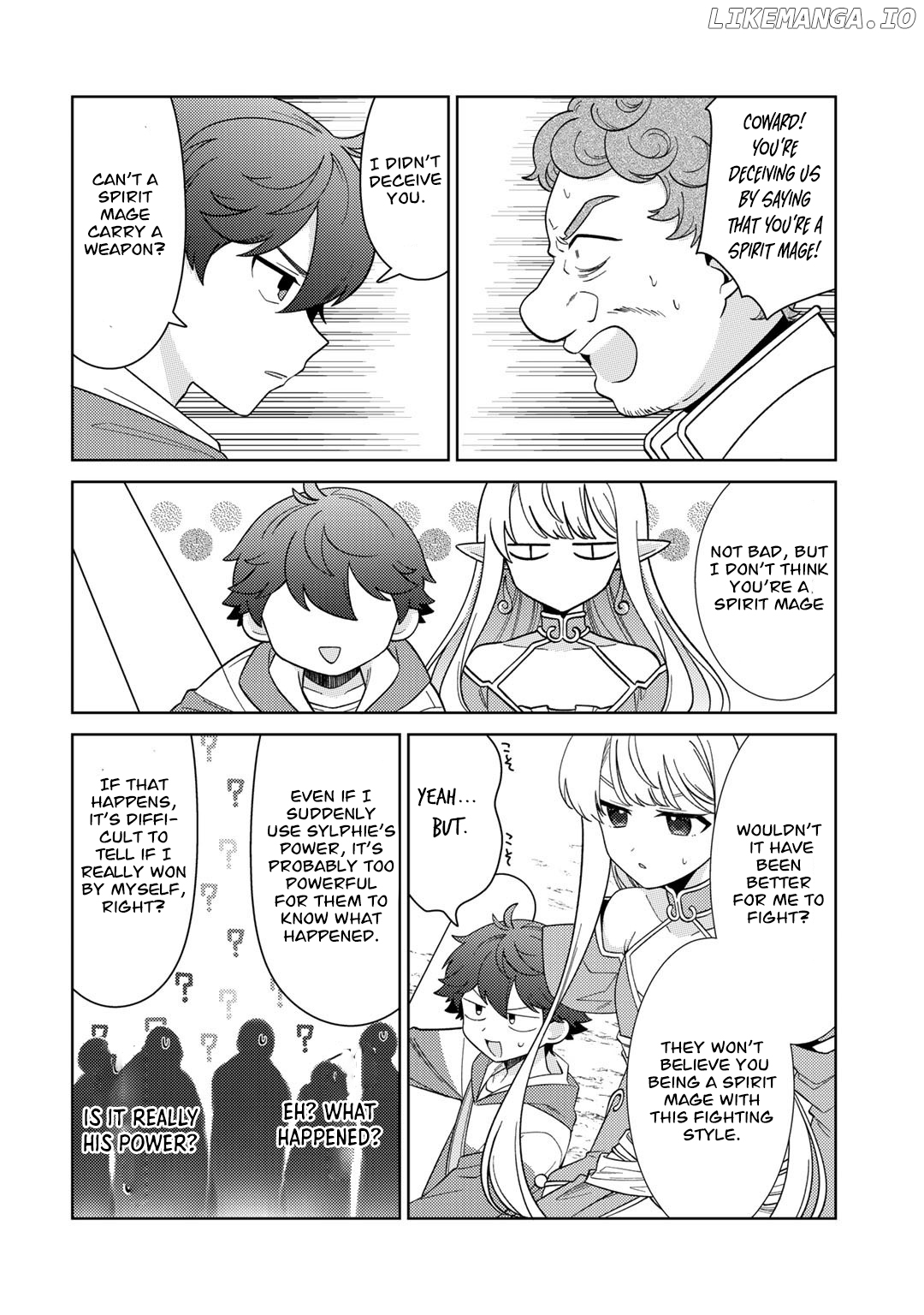 Seirei-Tachi no Rakuen to Risou no Isekai Seikatsu chapter 41 - page 7
