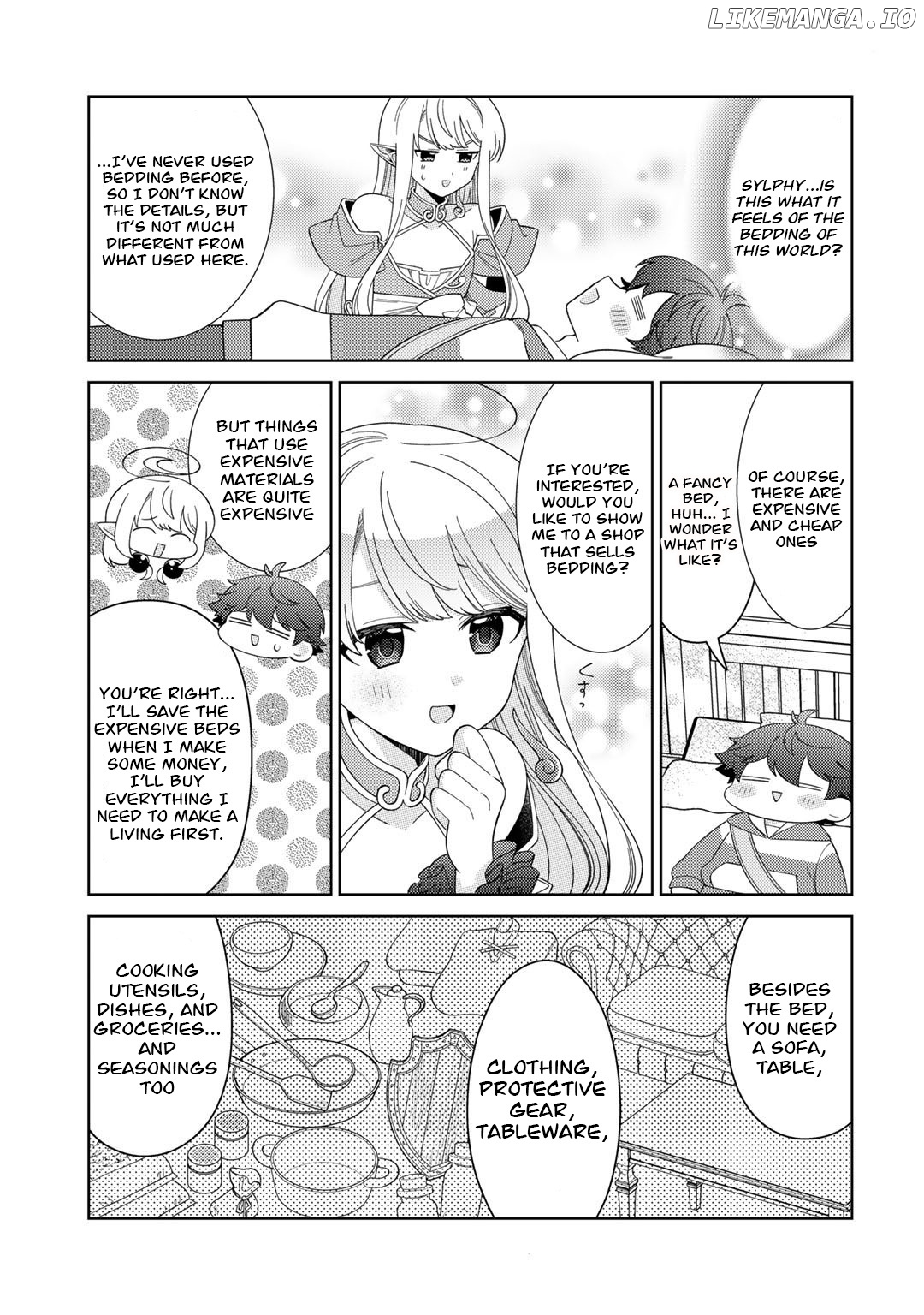 Seirei-Tachi no Rakuen to Risou no Isekai Seikatsu chapter 42 - page 9