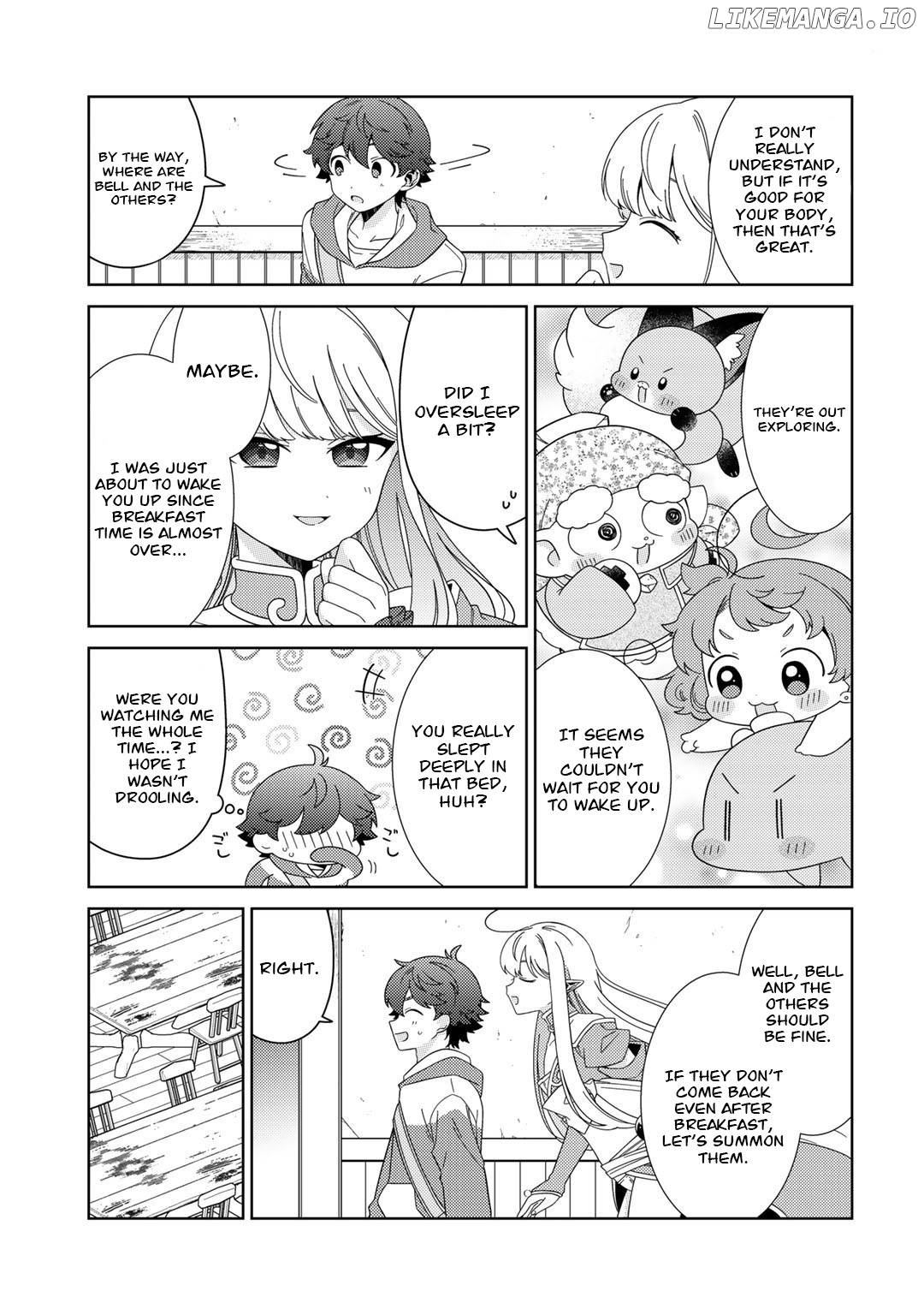 Seirei-Tachi no Rakuen to Risou no Isekai Seikatsu chapter 44 - page 7