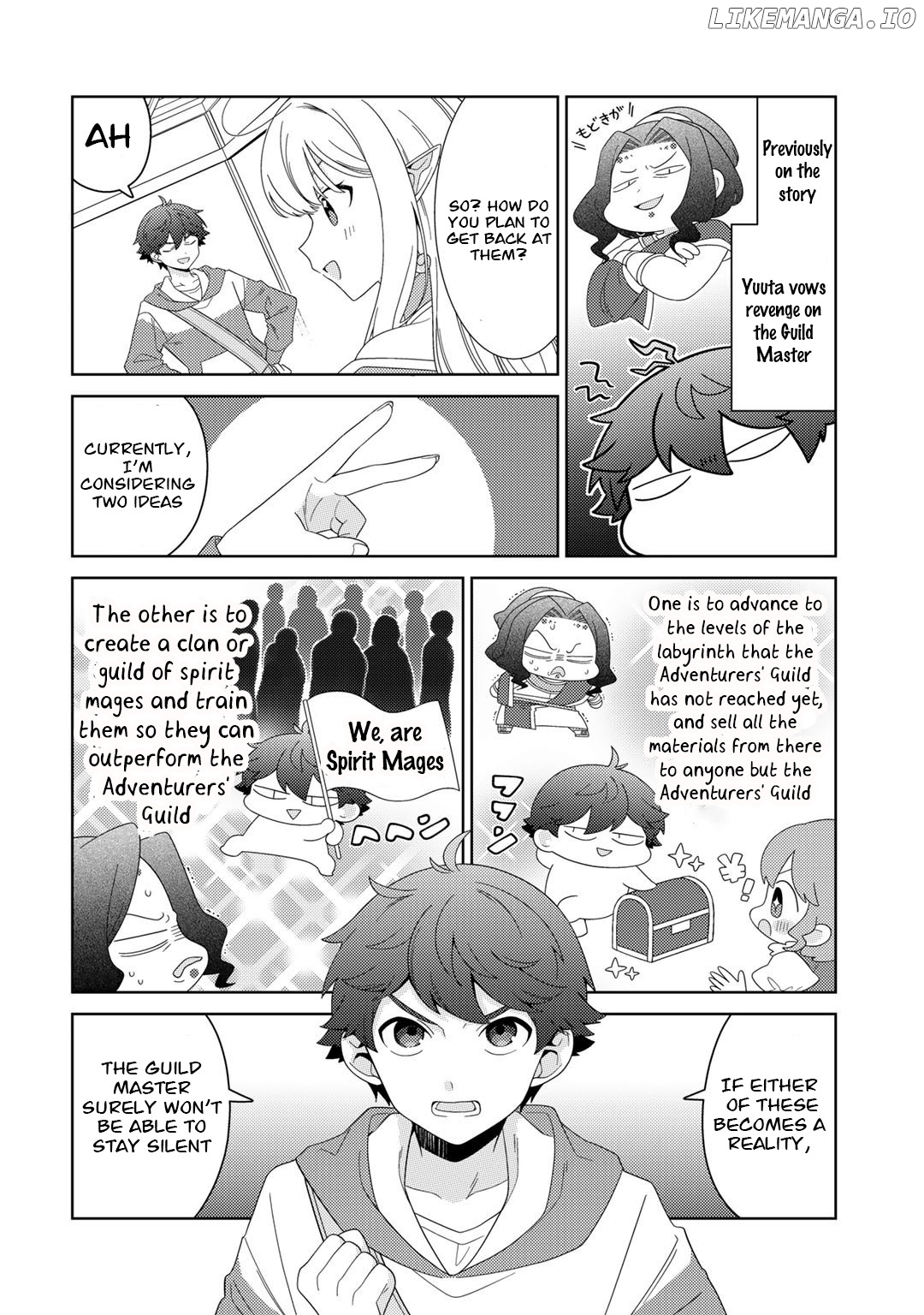 Seirei-Tachi no Rakuen to Risou no Isekai Seikatsu chapter 46 - page 3