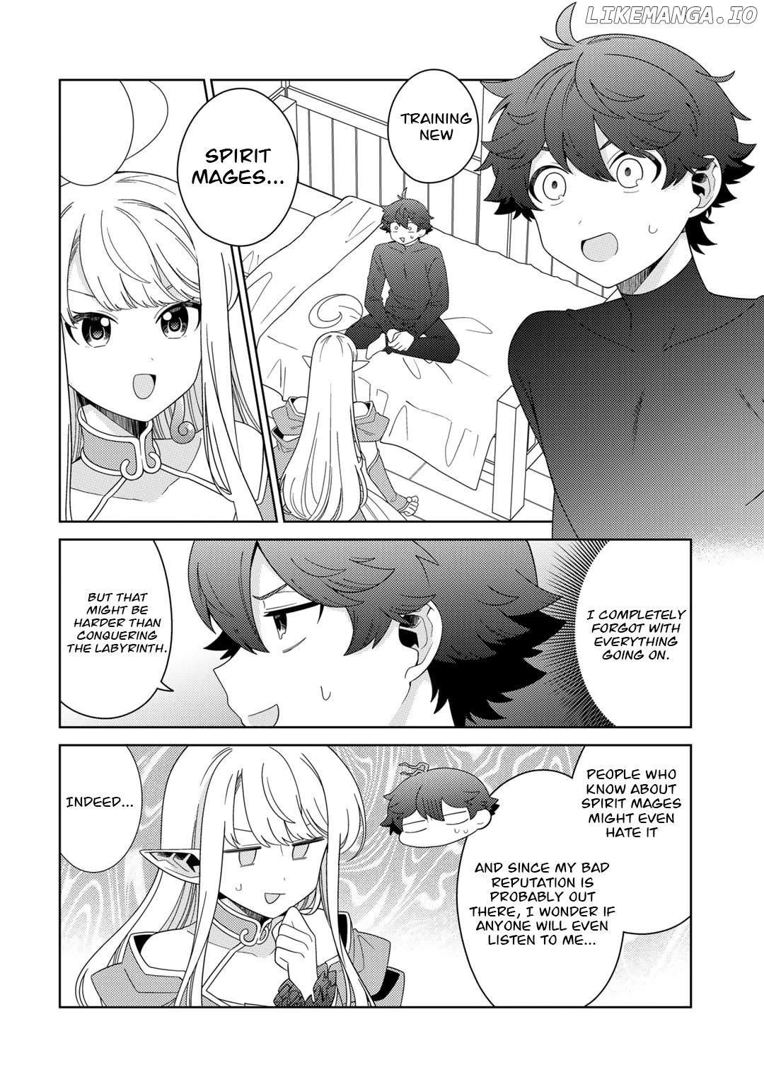 Seirei-Tachi no Rakuen to Risou no Isekai Seikatsu Chapter 54 - page 2