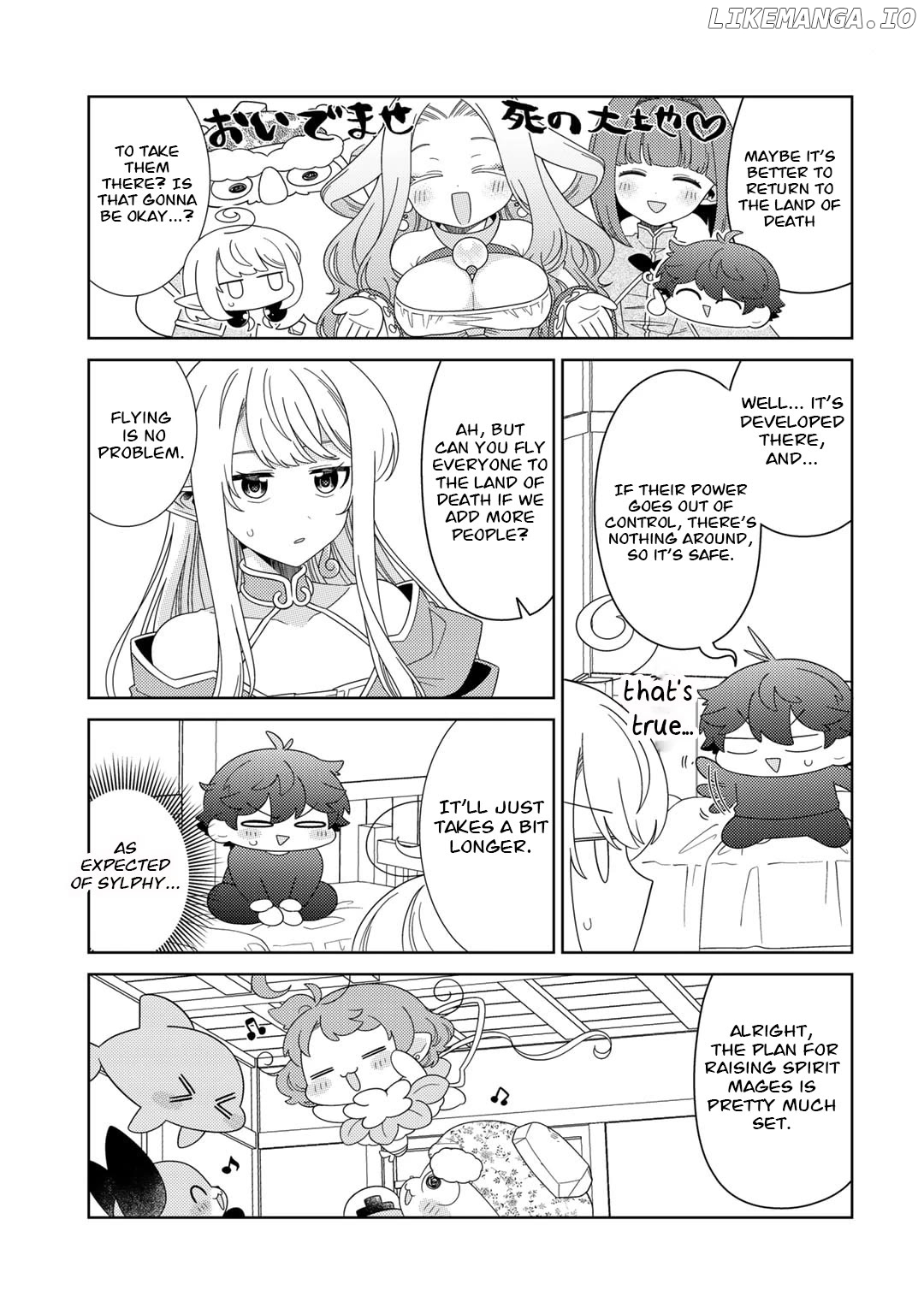 Seirei-Tachi no Rakuen to Risou no Isekai Seikatsu Chapter 54 - page 5