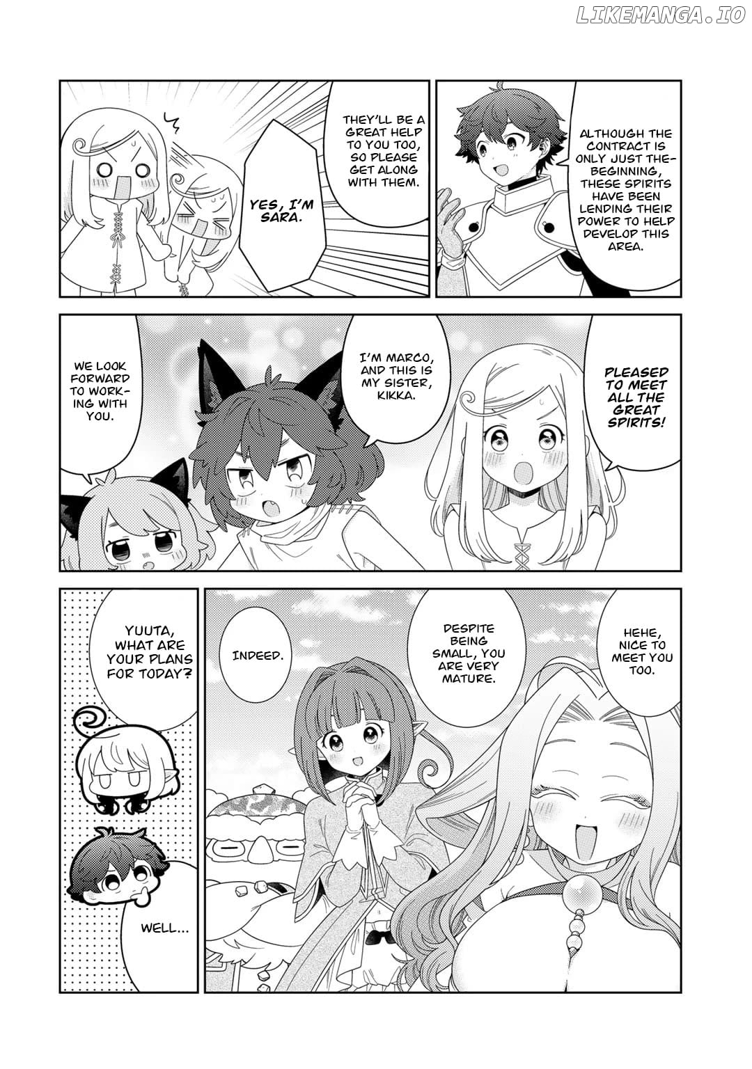 Seirei-Tachi no Rakuen to Risou no Isekai Seikatsu Chapter 61 - page 3