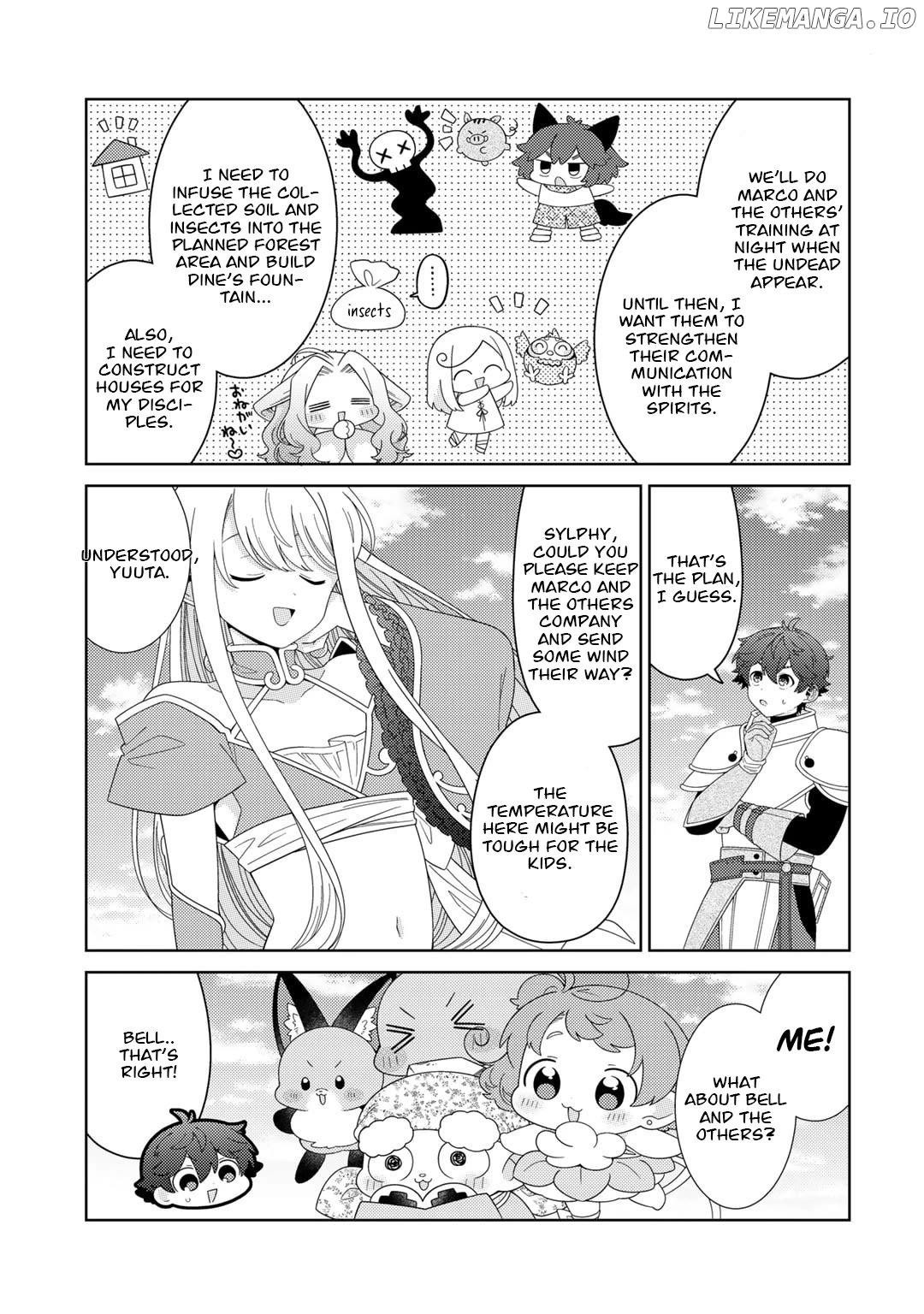 Seirei-Tachi no Rakuen to Risou no Isekai Seikatsu Chapter 61 - page 4