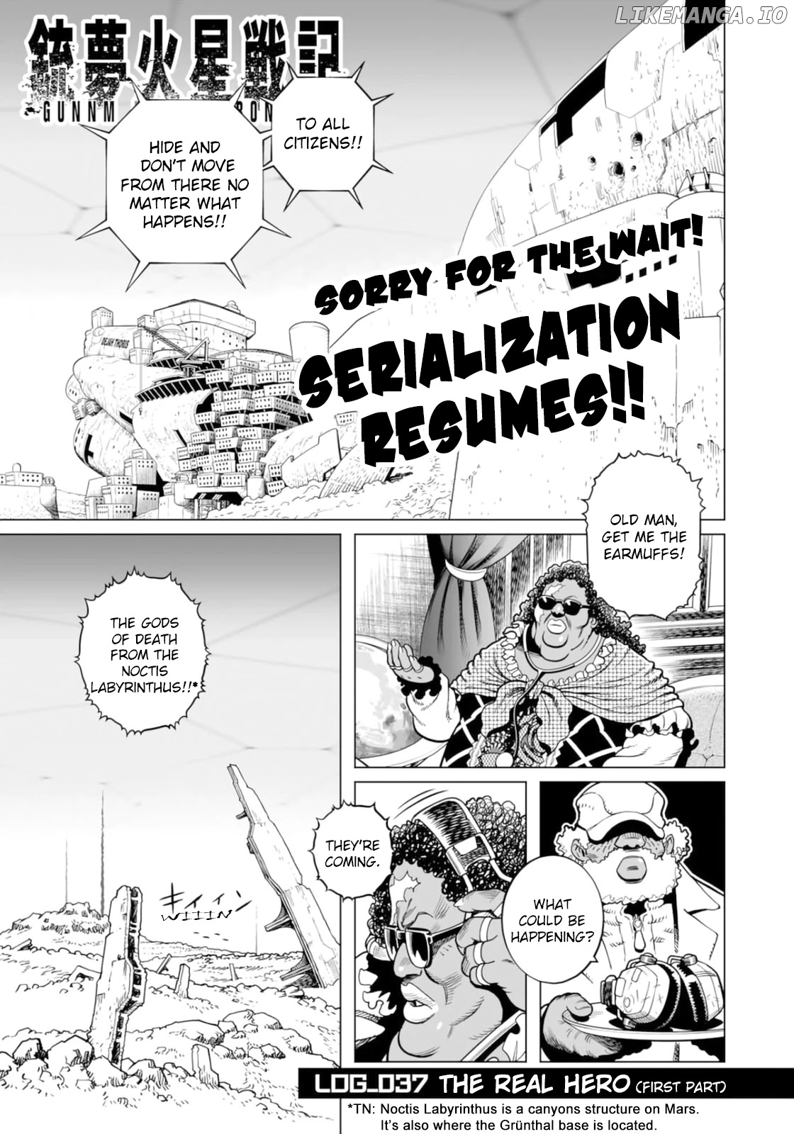 Gunnm Mars Chronicle chapter 37.1 - page 2