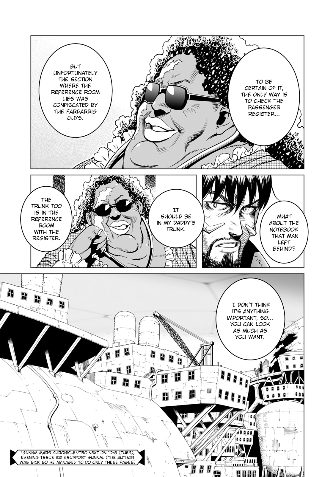 Gunnm Mars Chronicle chapter 34.1 - page 6