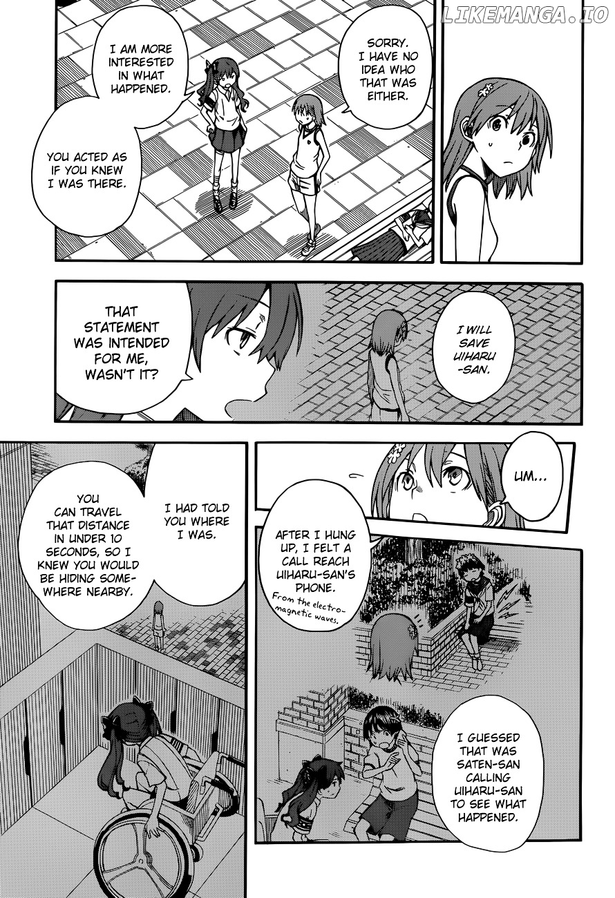 To Aru Kagaku no Railgun chapter 54 - page 22