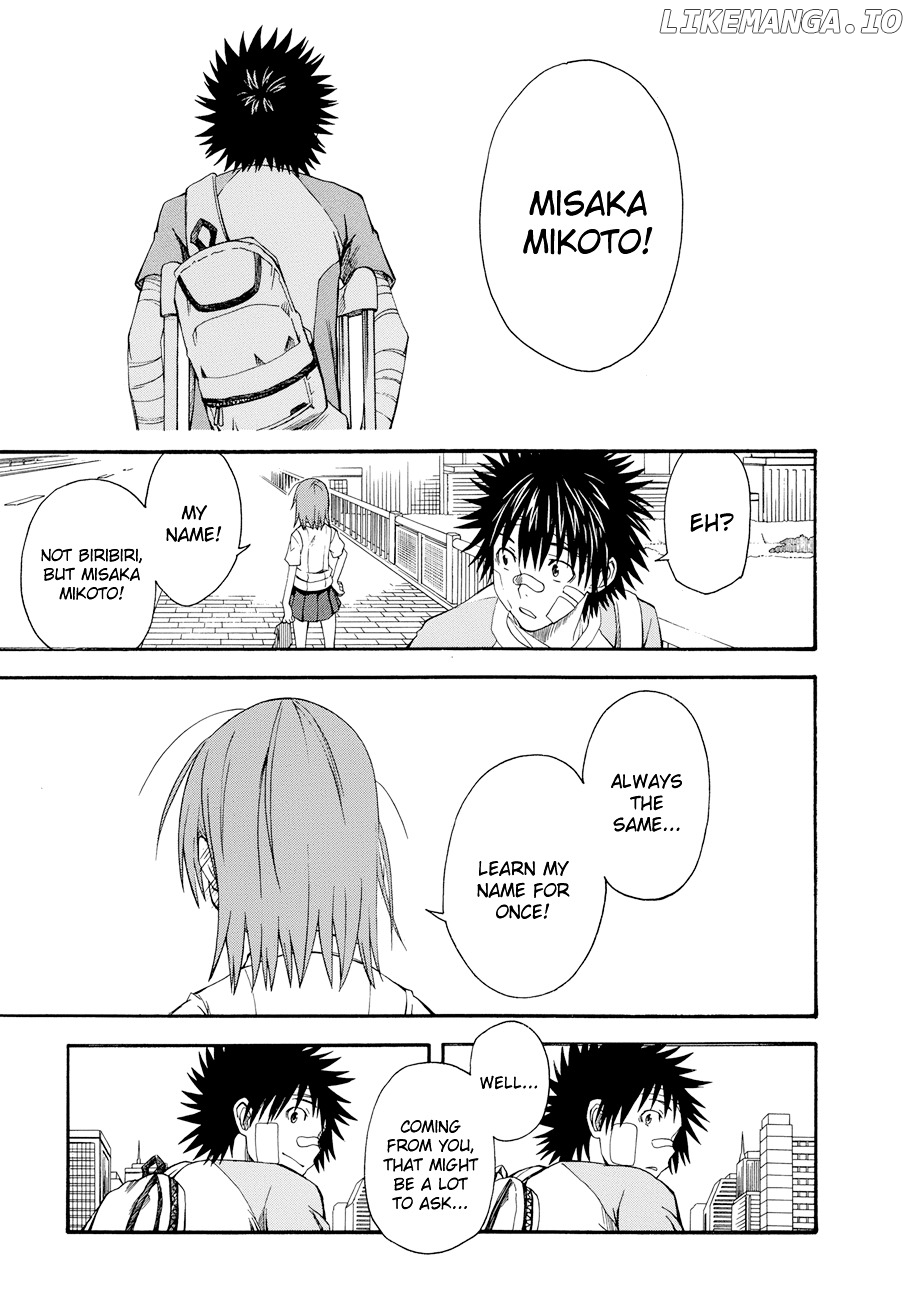 To Aru Kagaku no Railgun chapter 39.5 - page 9