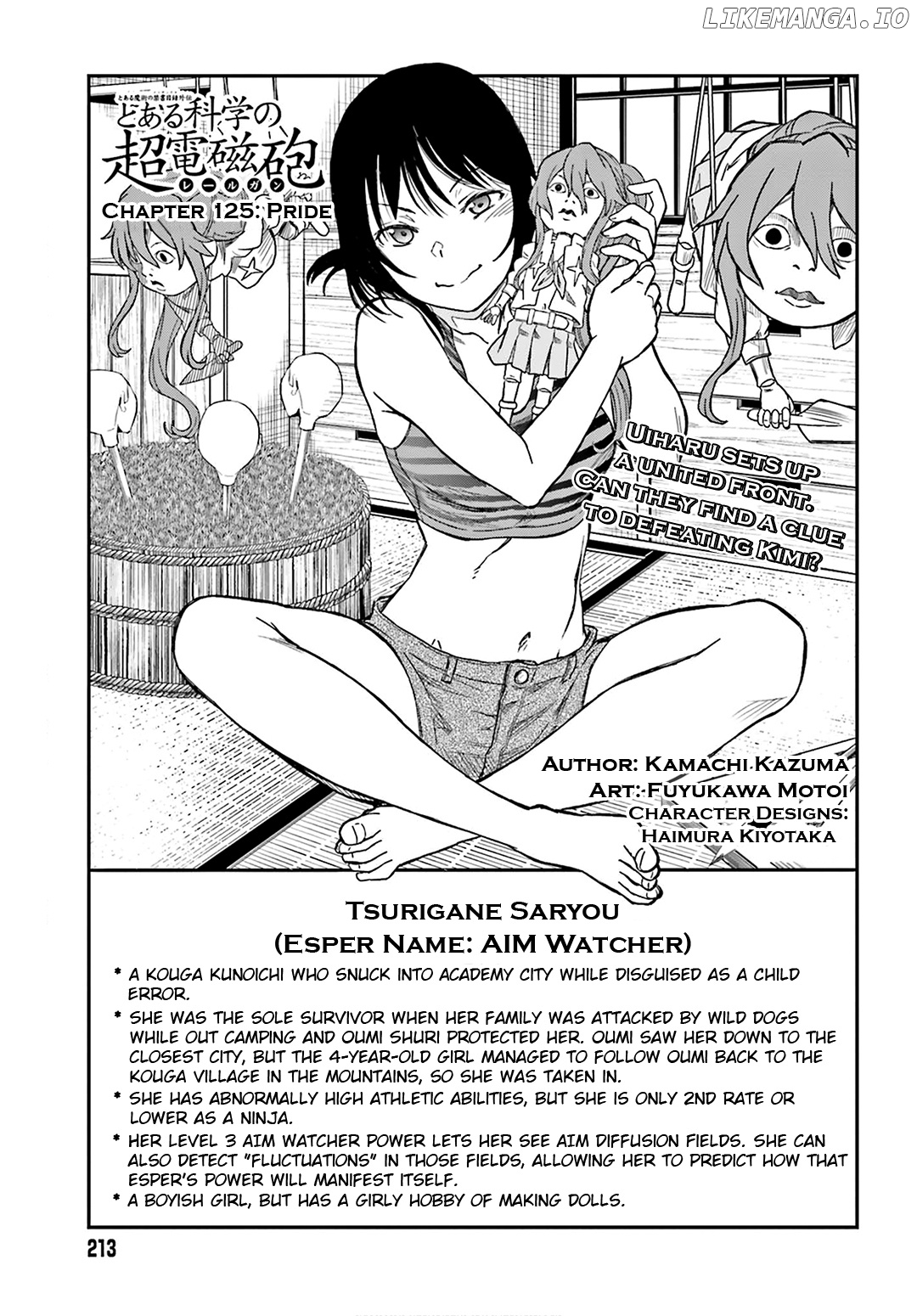 To Aru Kagaku no Railgun chapter 125 - page 5