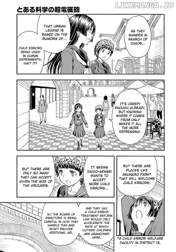 To Aru Kagaku no Railgun chapter 97.5 - page 5