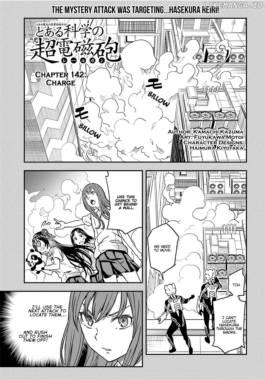 To Aru Kagaku no Railgun chapter 142.1 - page 1