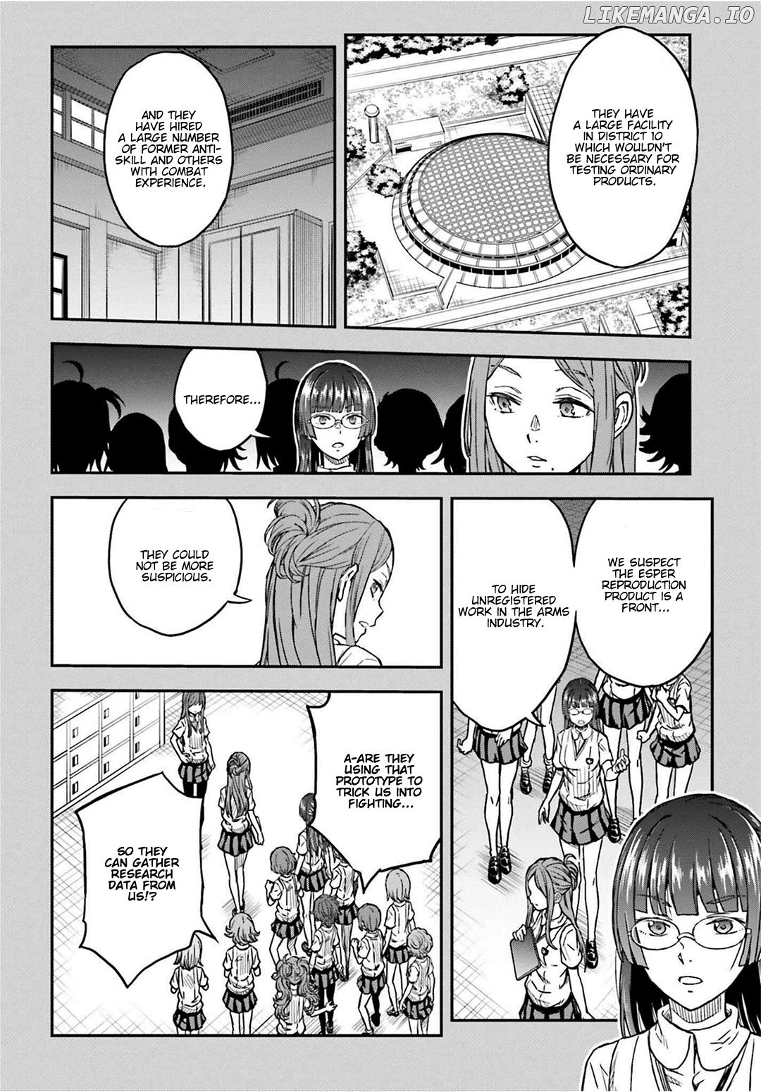 To Aru Kagaku no Railgun chapter 142.1 - page 8
