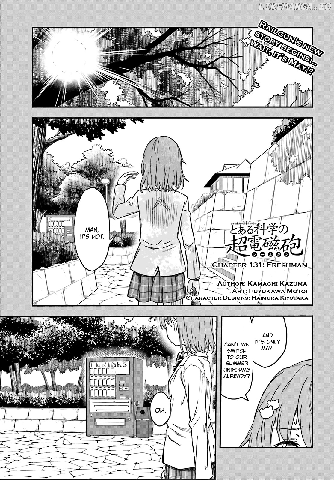 To Aru Kagaku no Railgun chapter 131 - page 1