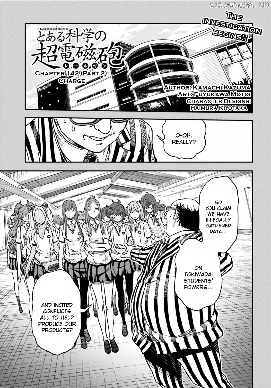 To Aru Kagaku no Railgun chapter 142.2 - page 1