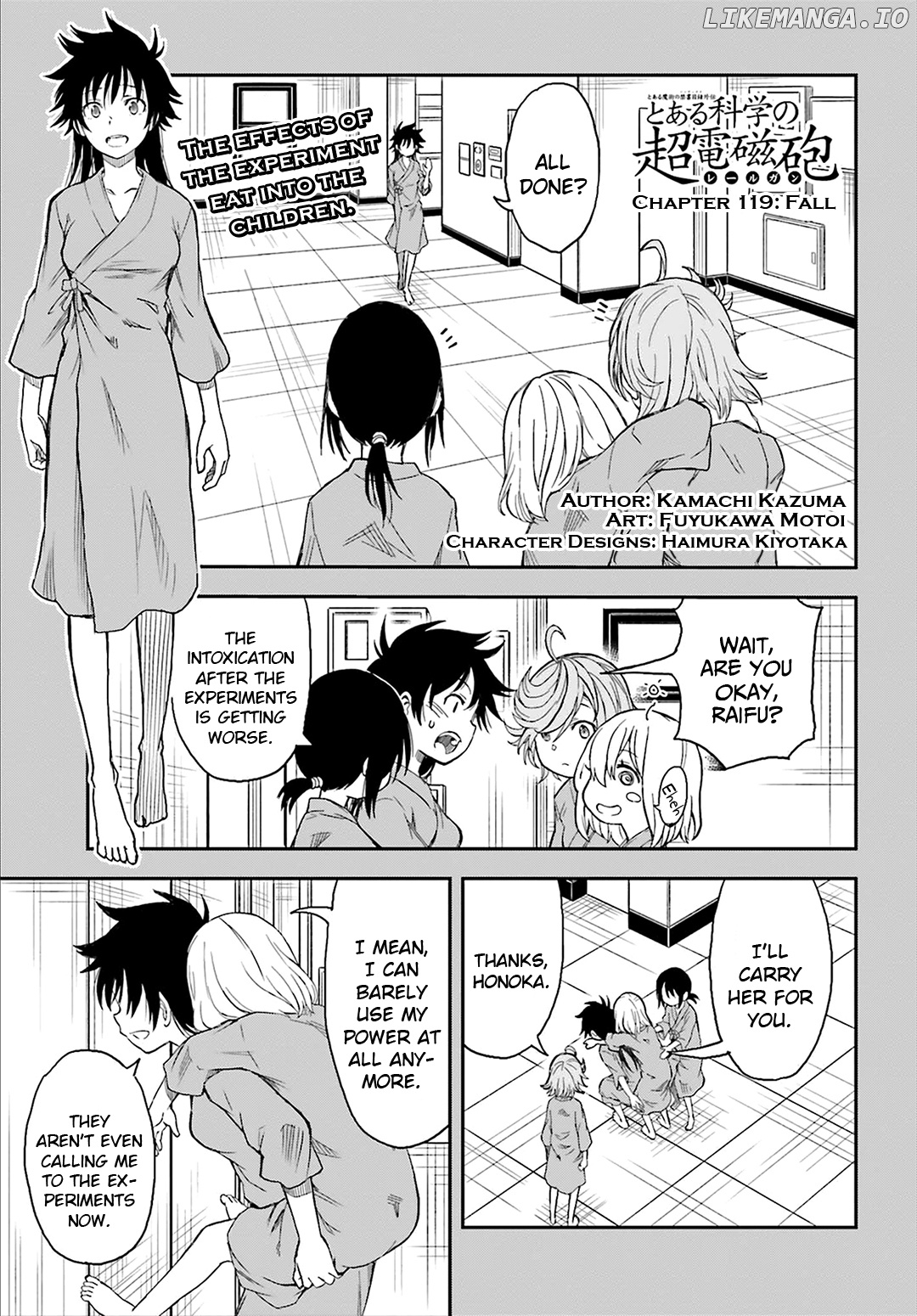 To Aru Kagaku no Railgun chapter 119 - page 1