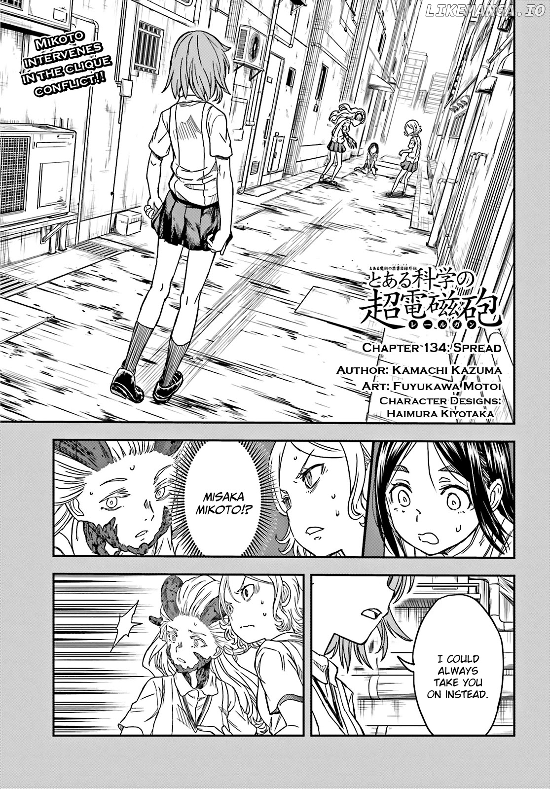 To Aru Kagaku no Railgun chapter 134 - page 1